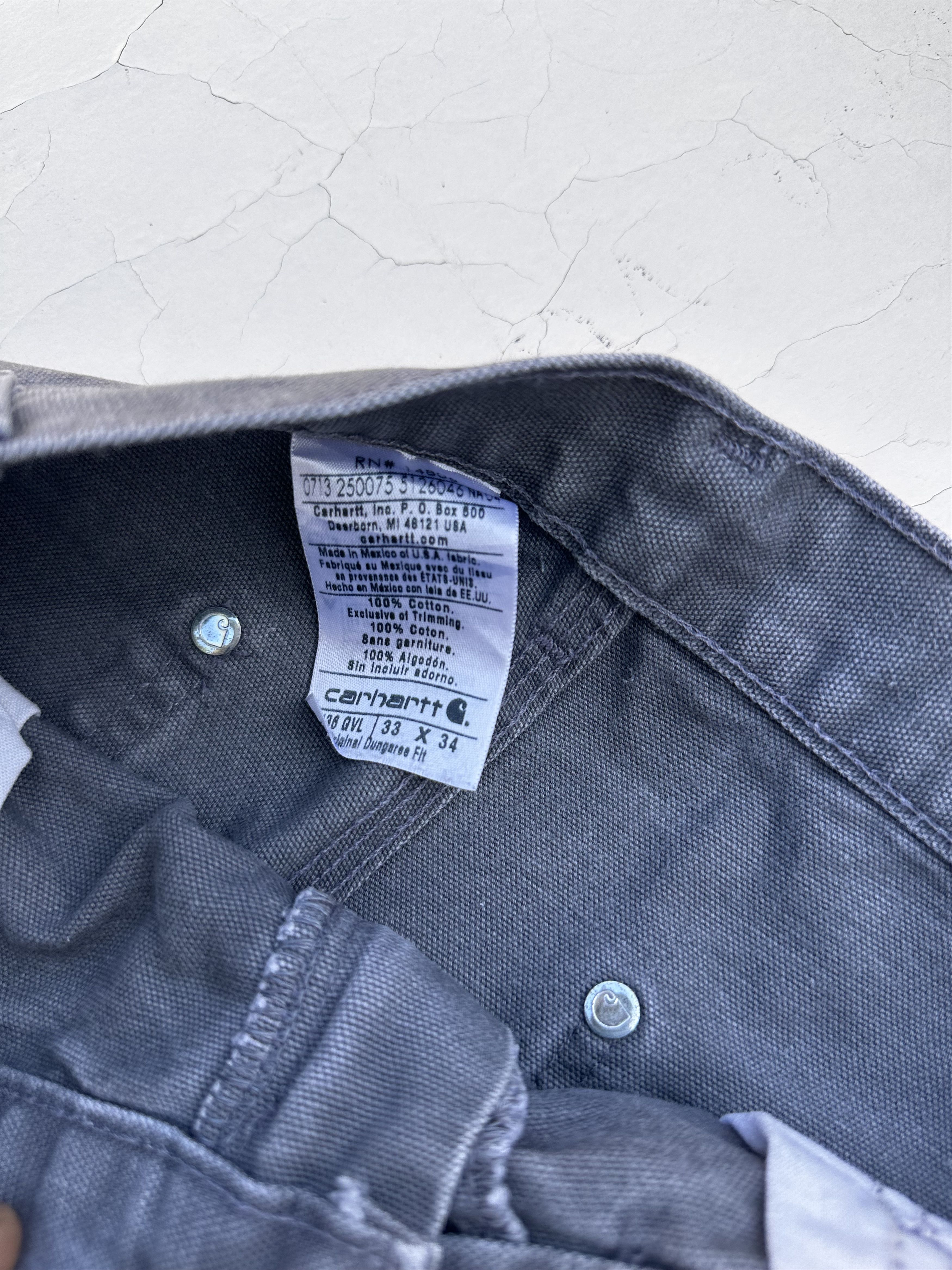Carhartt Vintage Carhartt double knee 33*34 Size US 33 - 5 Thumbnail