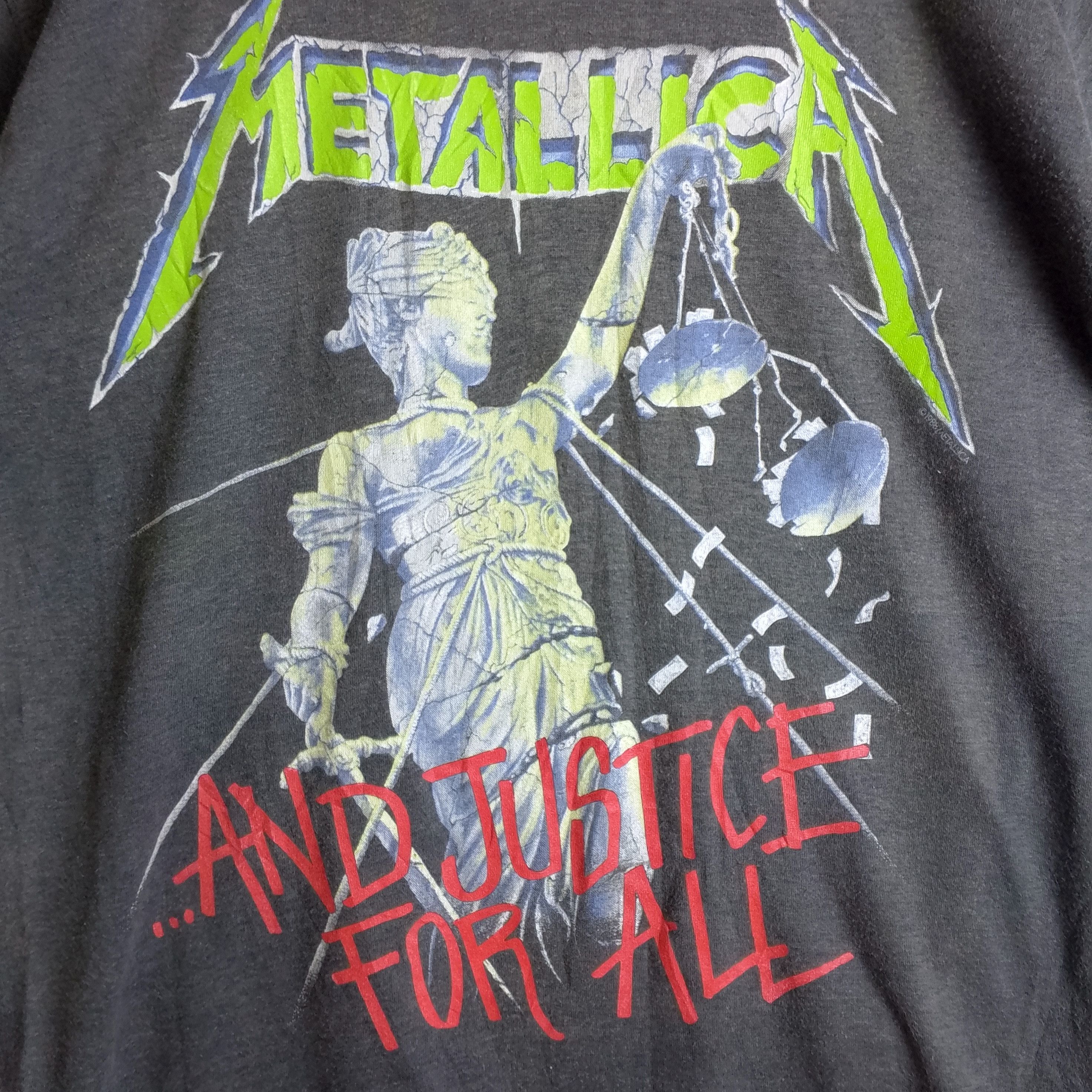 Band Tees Vtg 1998 Metallica And Justice For All Size US M / EU 48-50 / 2 - 6 Thumbnail