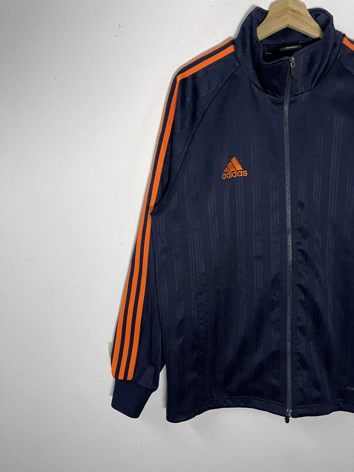 Adidas Adidas Track Jacket Stripes Orange Size US L / EU 52-54 / 3 - 2 Thumbnail