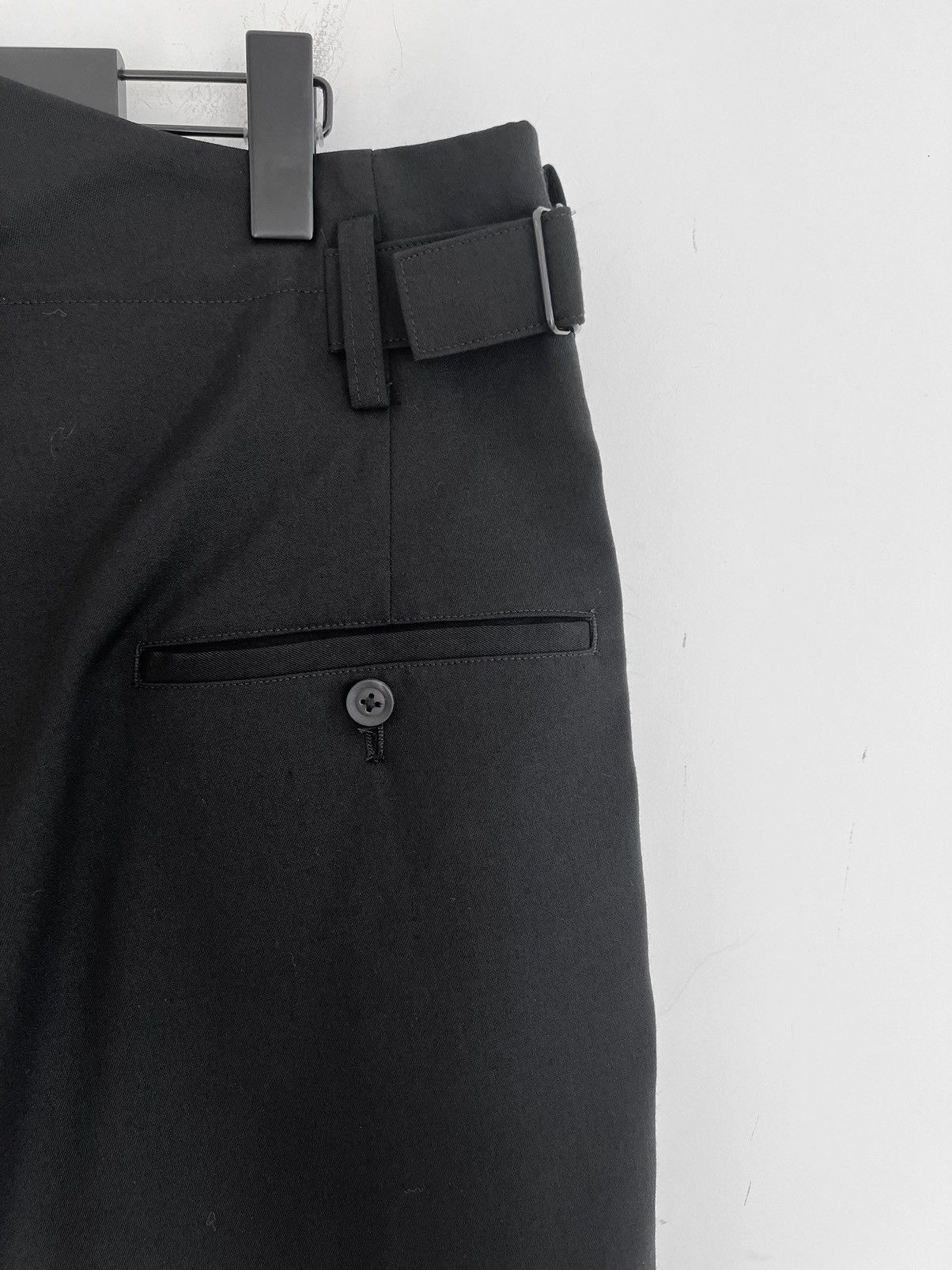 Yohji Yamamoto Yohji Yamamoto Pour Homme - W/Gabardine 1-Tuck Wide Shorts Size US 30 / EU 46 - 7 Thumbnail