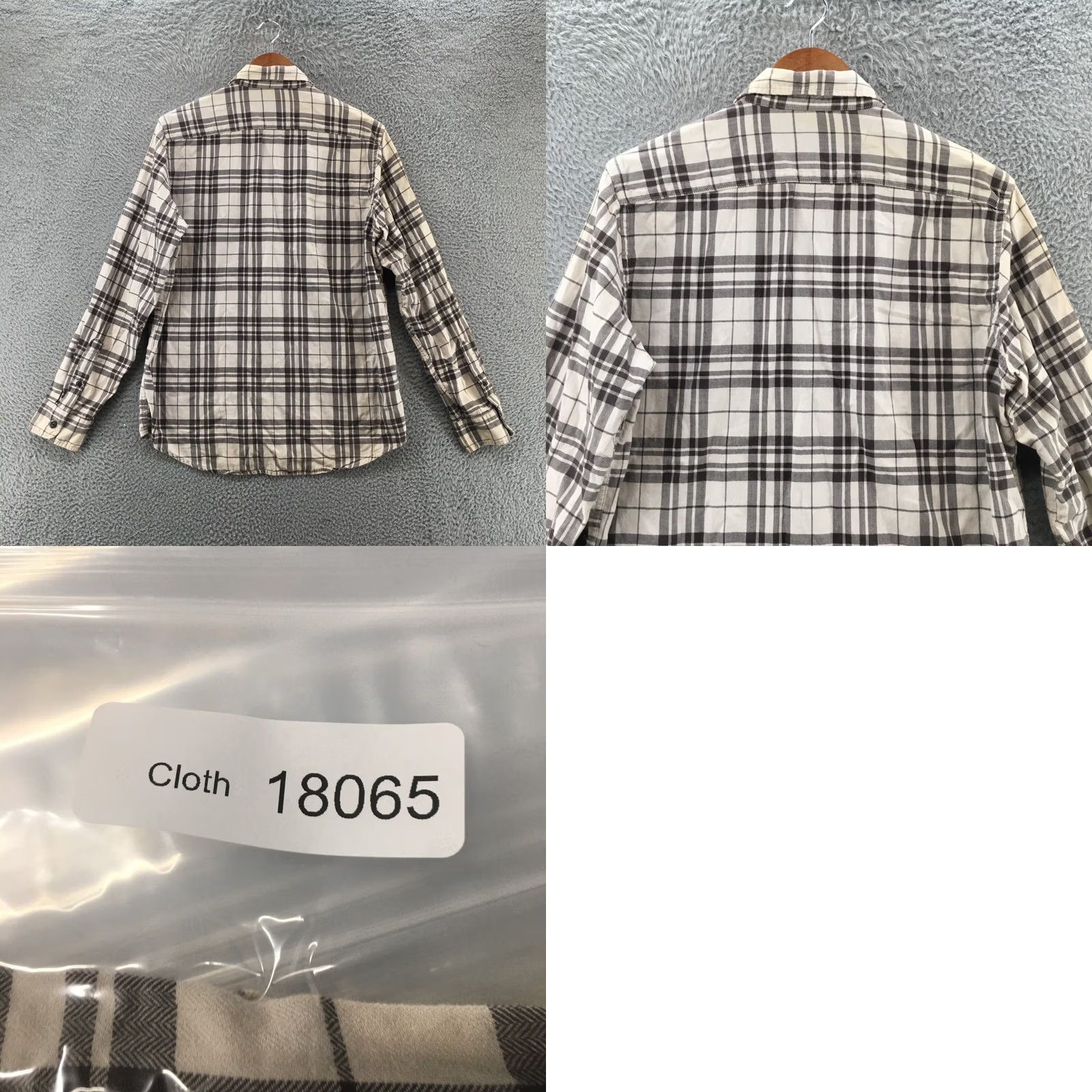 American Eagle Outfitters American Eagle Outfitters Casual Shirt Mens M Beige Plaid Athletic Long Sleeve Size US M / EU 48-50 / 2 - 8 Thumbnail