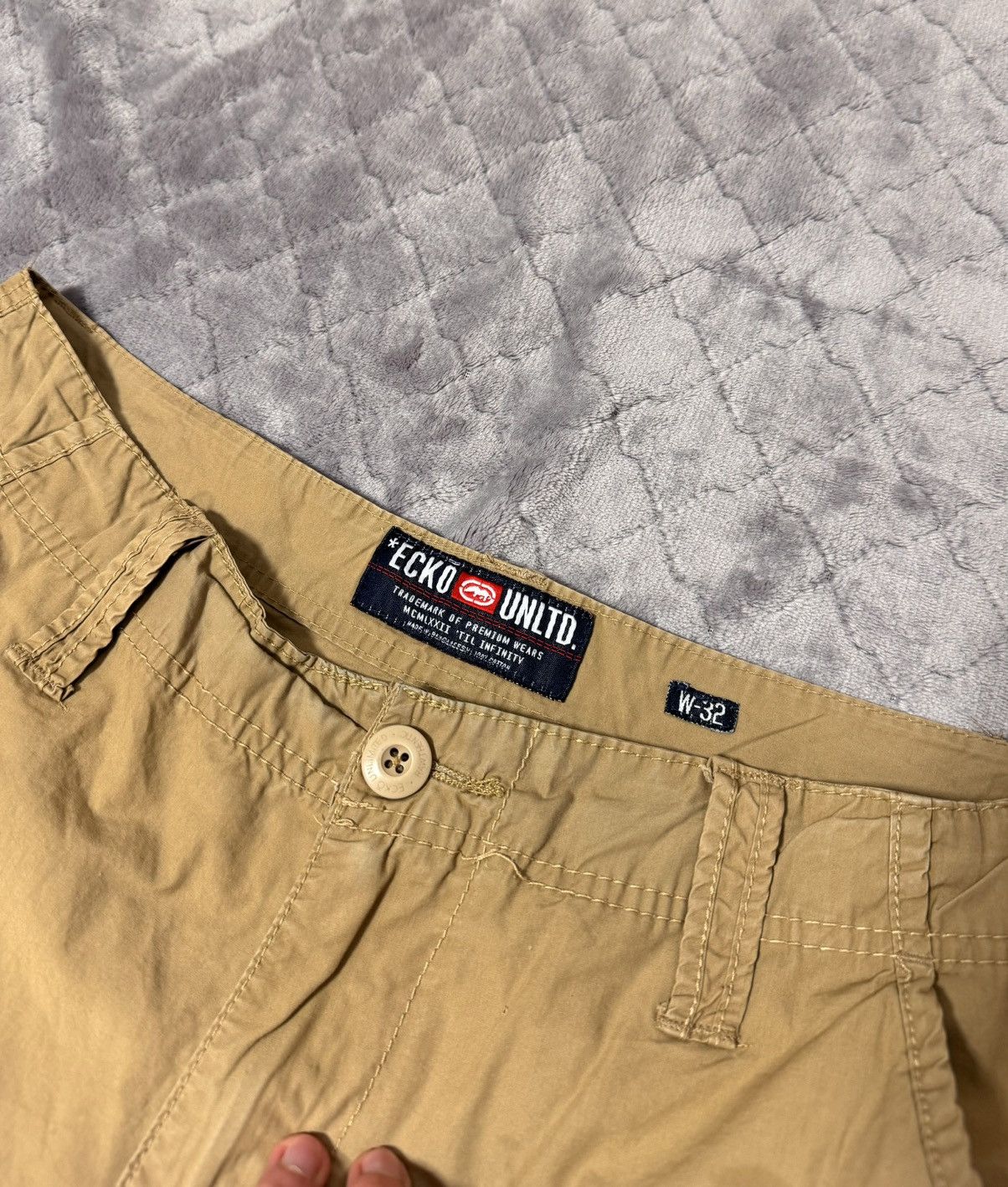 Ecko Unltd. × Vintage Vintage y2k Ecko Unltd Cargo Shorts Size US 34 / EU 50 - 6 Thumbnail