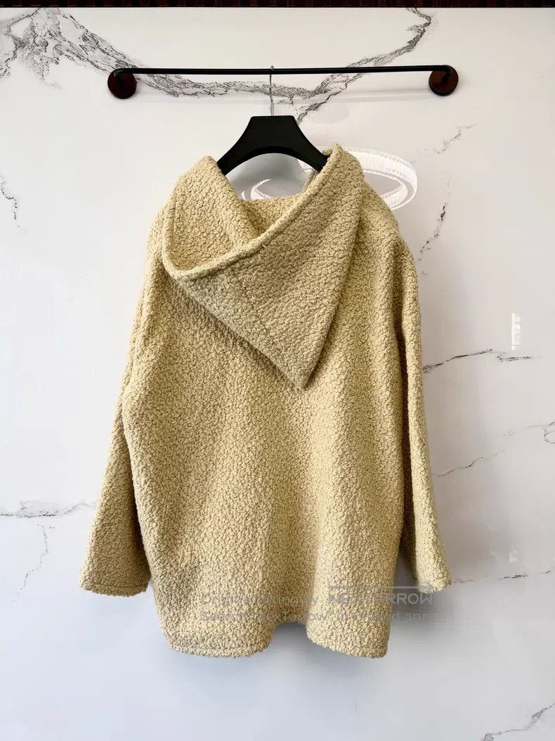 Celine CELINE White Knit Coat Jacket Size XS / US 0-2 / IT 36-38 - 4 Thumbnail