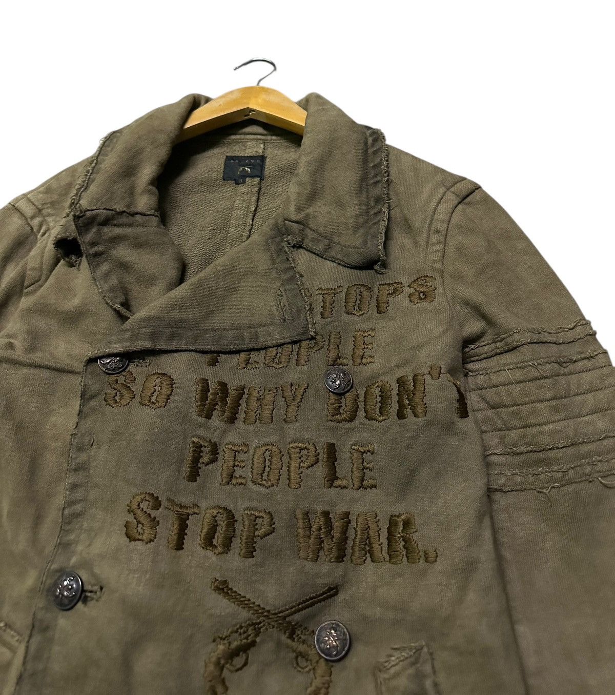 Japanese Brand double button parka jacket Size US L / EU 52-54 / 3 - 5 Thumbnail