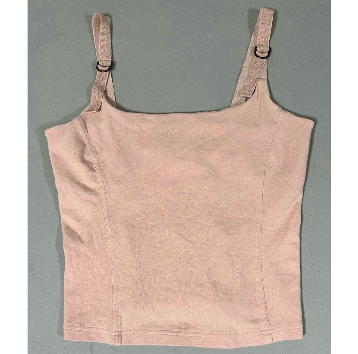 Express Express Pink Shelf-Bra Cami Camisole Tank Top Shirt Size M 🎀 Size M / US 6-8 / IT 42-44 - 2 Thumbnail
