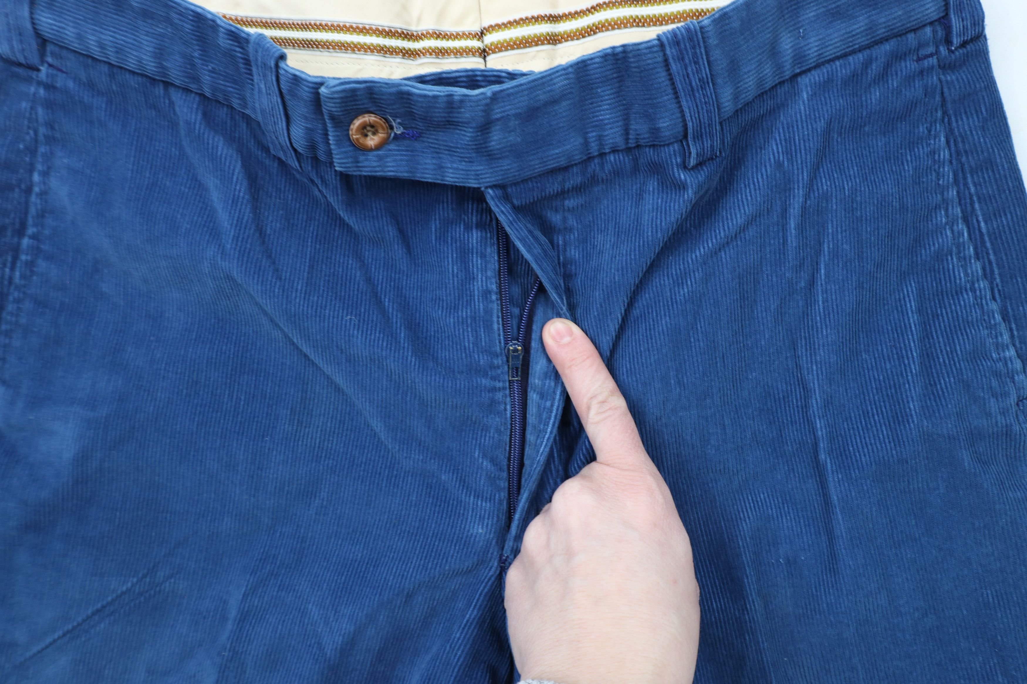 Vintage Vintage 70s Streetwear Wide Leg Bell Bottoms Corduroy Pants Size US 34 / EU 50 - 8 Thumbnail