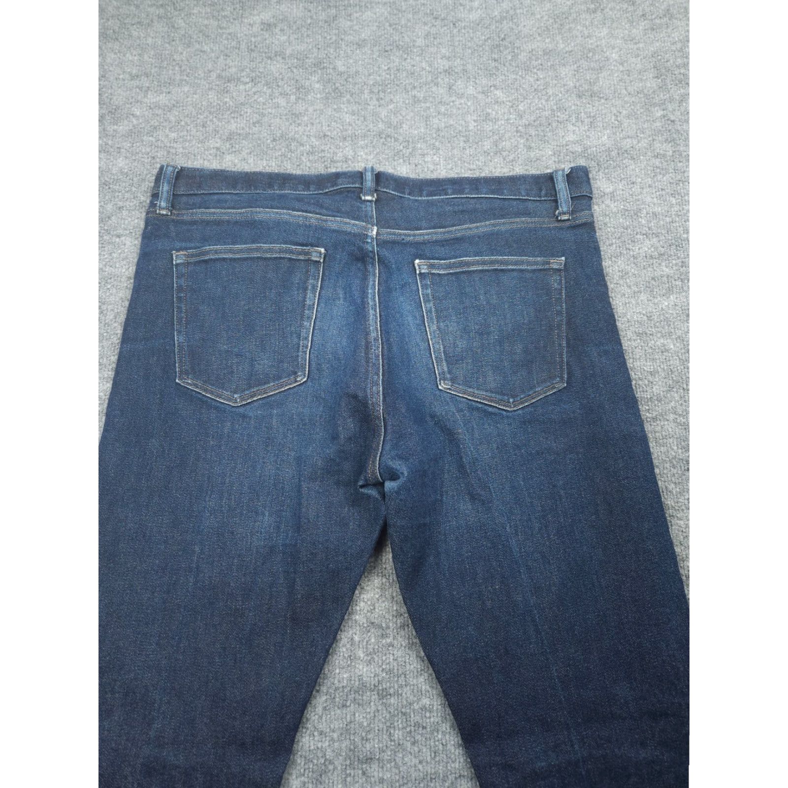 Uniqlo Uniqlo Jeans Mens 36x34 Blue Slim Straight Selvedge Stretch Kaihara Denim Pants Shirt? Size US 36 / EU 52 - 5 Thumbnail