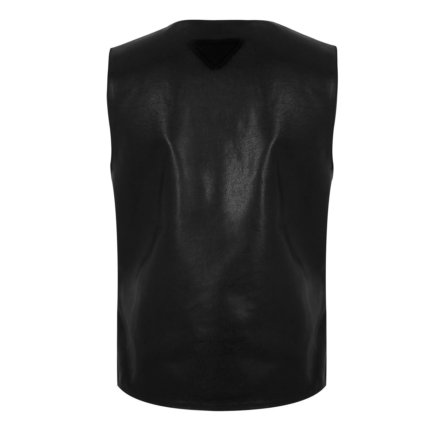 Prada PRADA Sleeveless Vitello Jacket Size US M / EU 48-50 / 2 - 6 Thumbnail