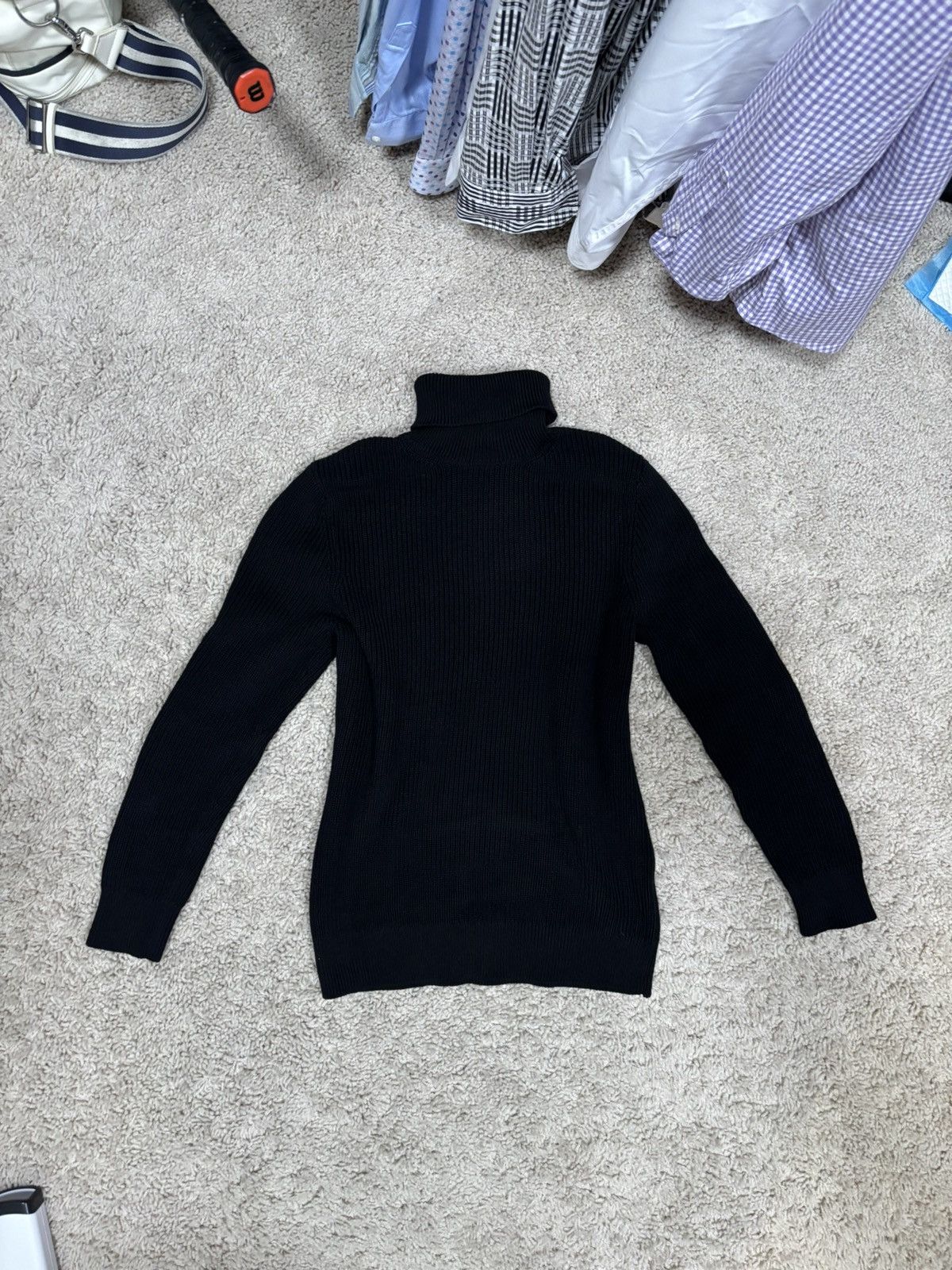 Other Black turtleneck sweater - Size Medium Size US M / EU 48-50 / 2 - 1 Thumbnail