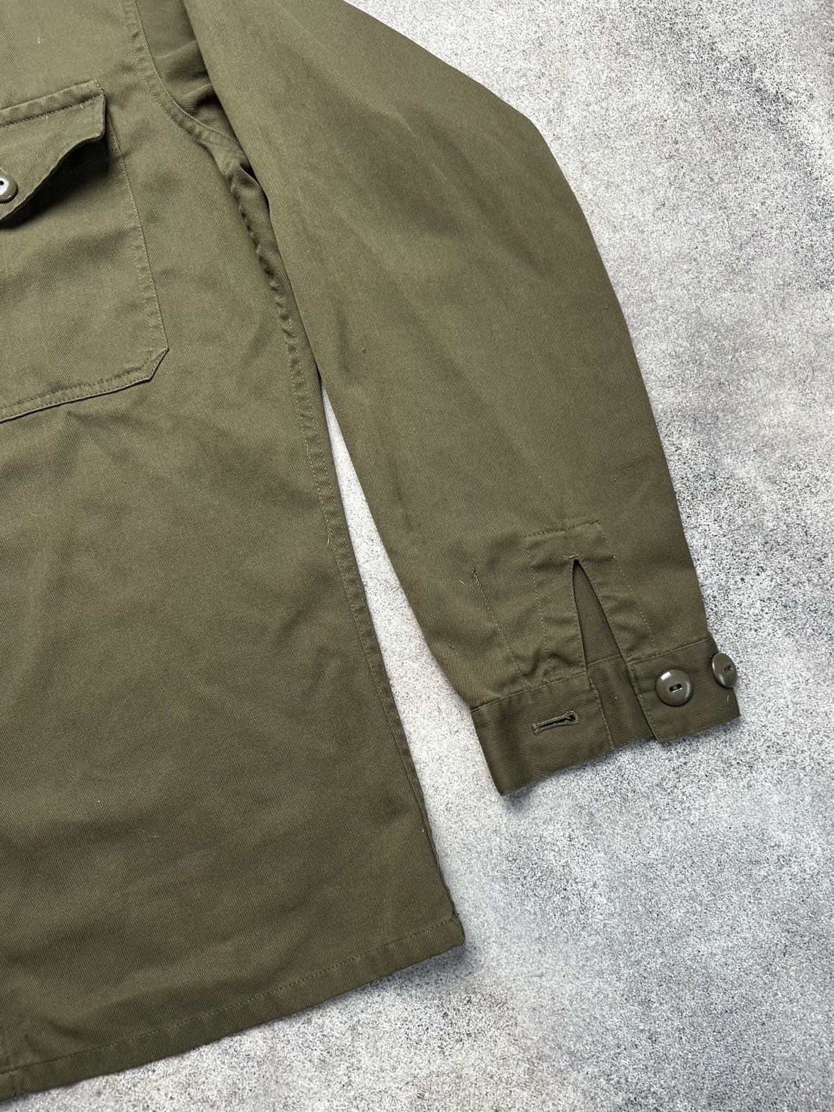 Vintage Vintage military cotton shirt Size US L / EU 52-54 / 3 - 3 Thumbnail