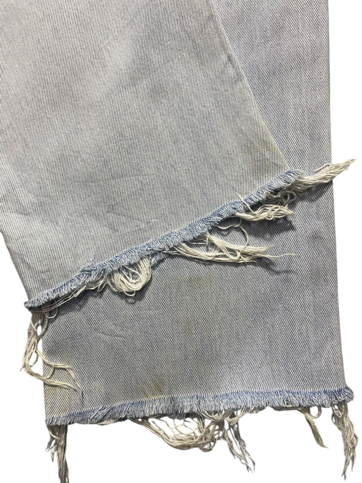 Edwin Vintage Japanese Brand Edwin Light Faded Wash Frayer Jeans Size US 30 / EU 46 - 9 Thumbnail