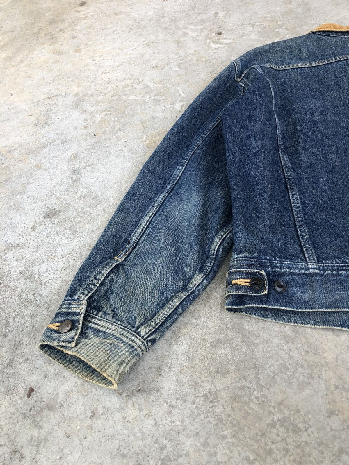 Lee Vintage 70s Lee Storm Rider Blanked Lined Denim Jacket Size US M / EU 48-50 / 2 - 18 Thumbnail