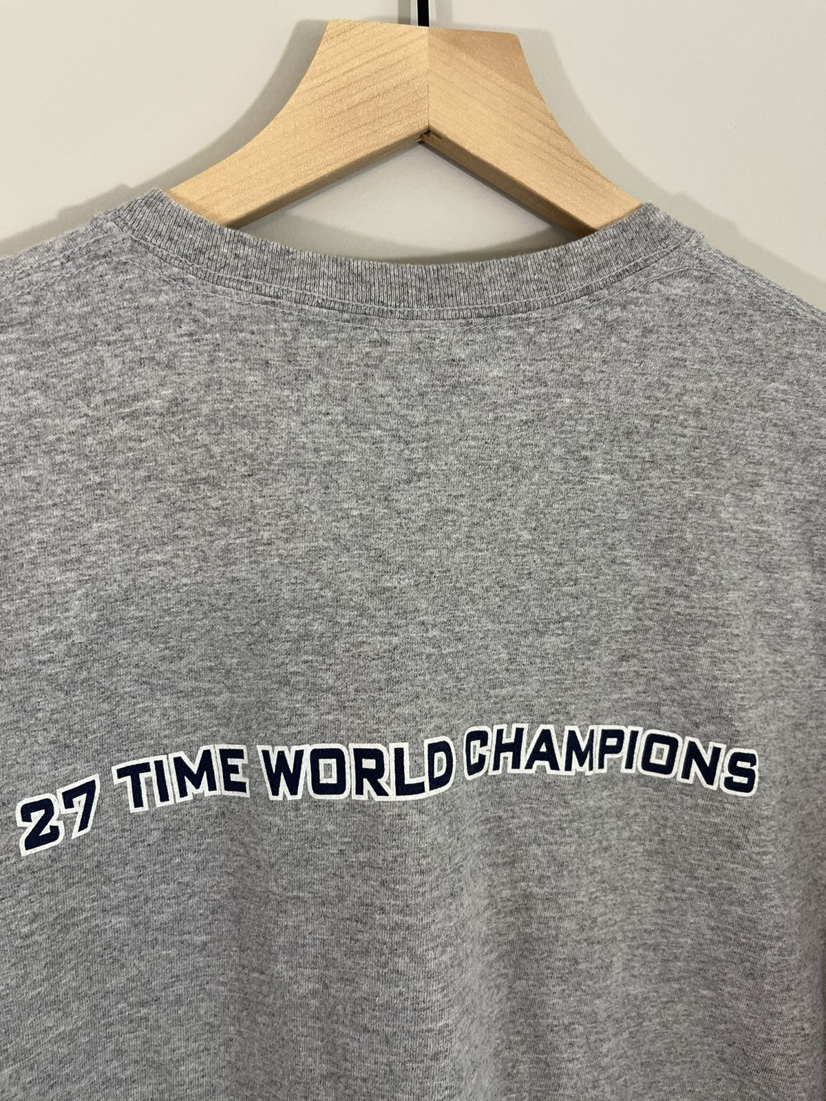 MLB BRONX NYC Yankees Boxy Y2K Baseball Tee Size US XXL / EU 58 / 5 - 9 Thumbnail