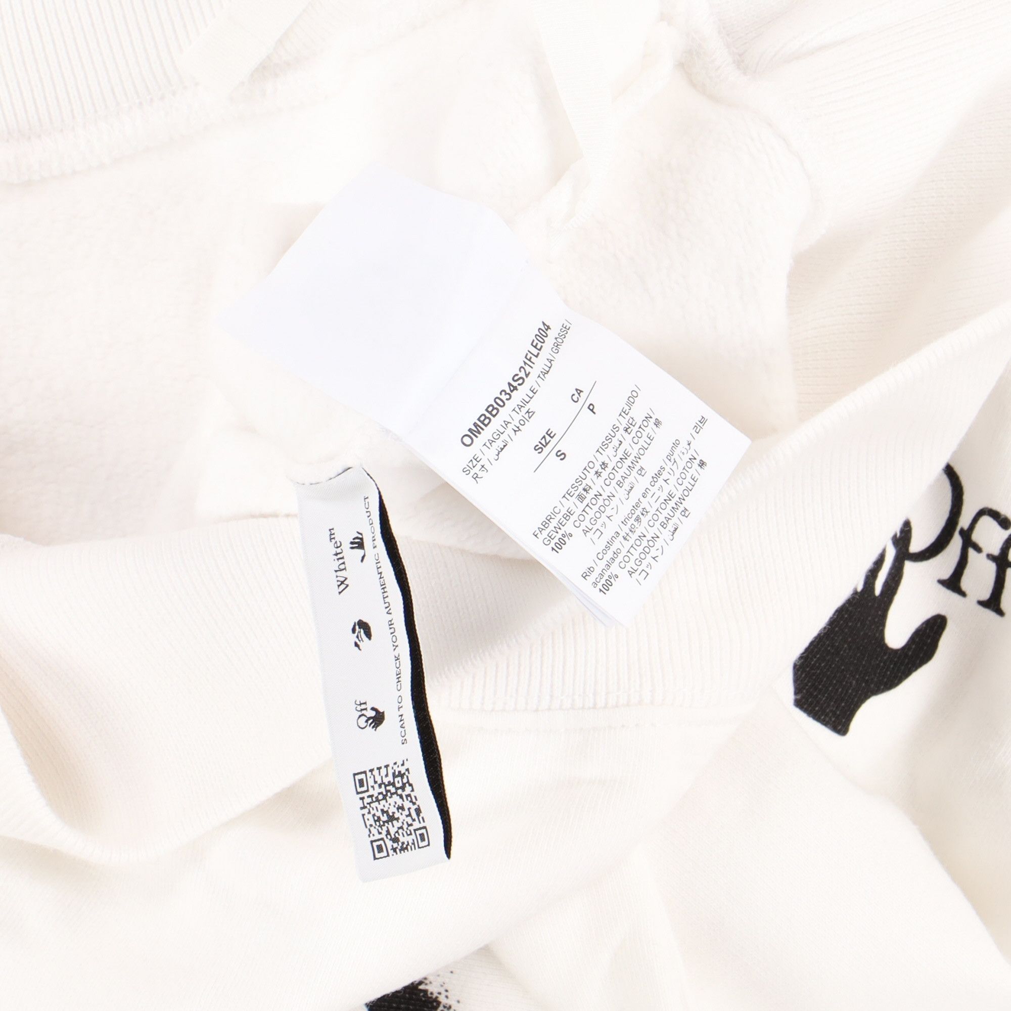 Off-White White Spray Marker Arrows Hoodie Size S / US 4 / IT 40 - 9 Thumbnail