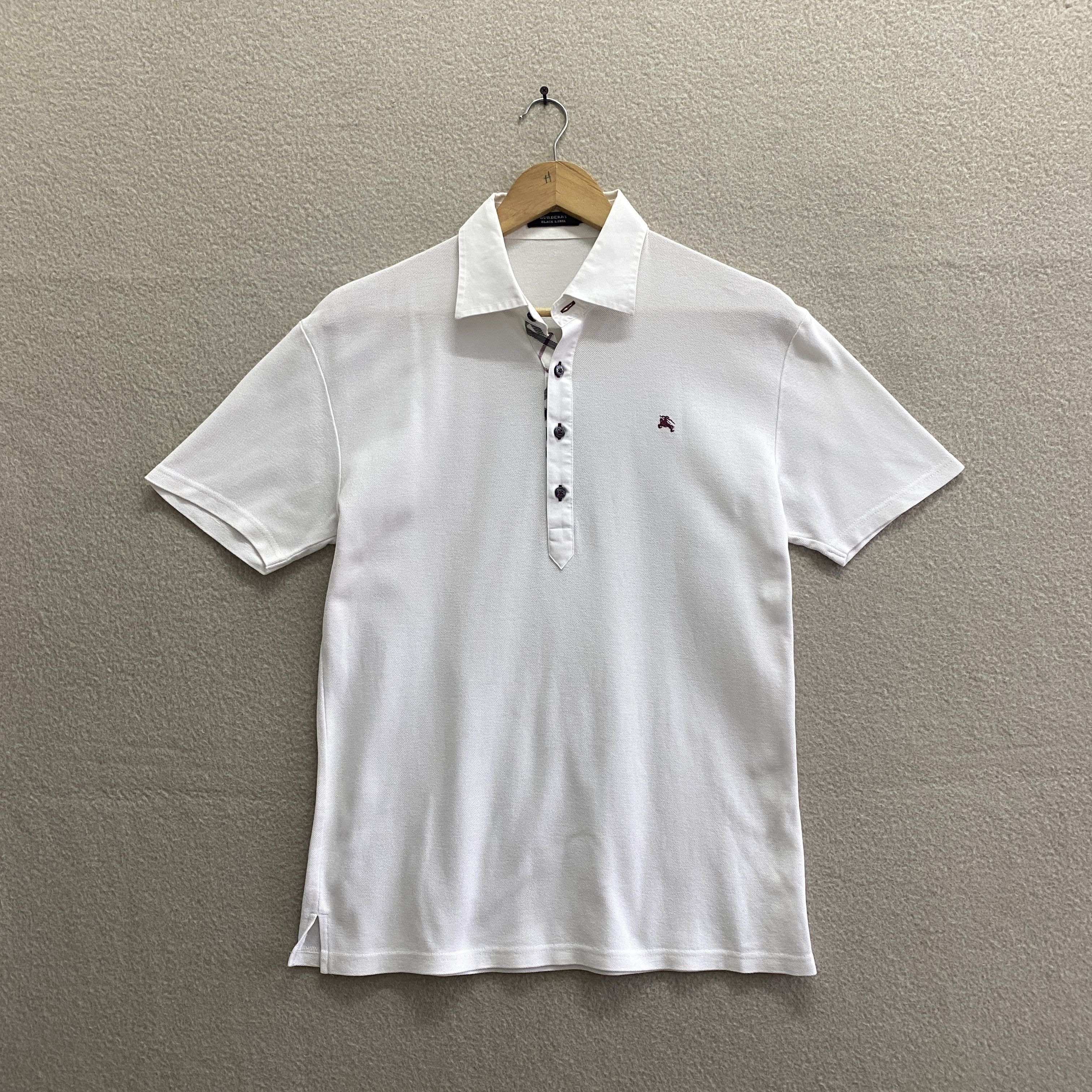 Burberry Vintage Burberrys Polo Shirt Size US M / EU 48-50 / 2 - 1 Thumbnail
