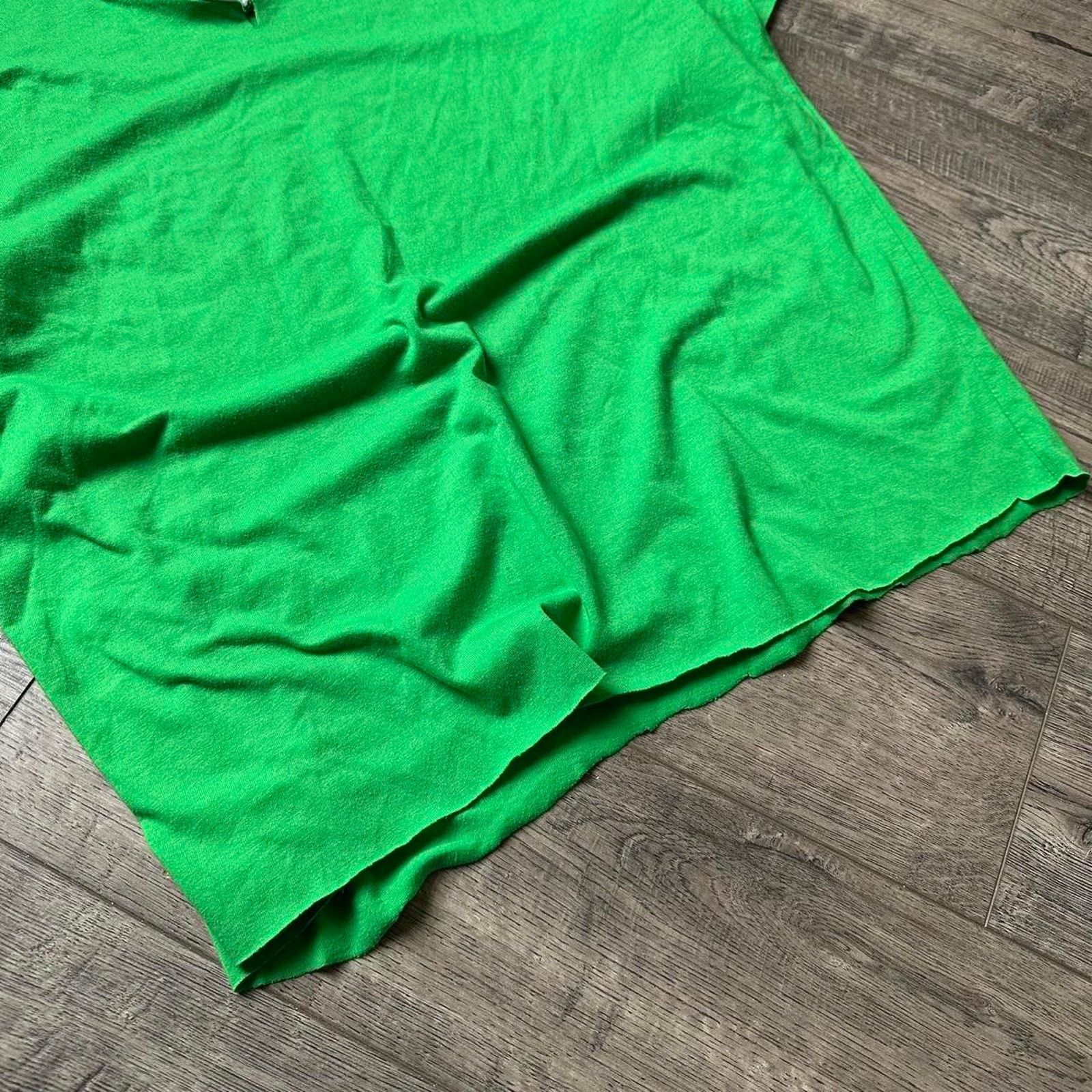 Vintage Vintage Y2K Ghast Chopped Blank basic Green Jersey Shirt Size US XL / EU 56 / 4 - 5 Thumbnail