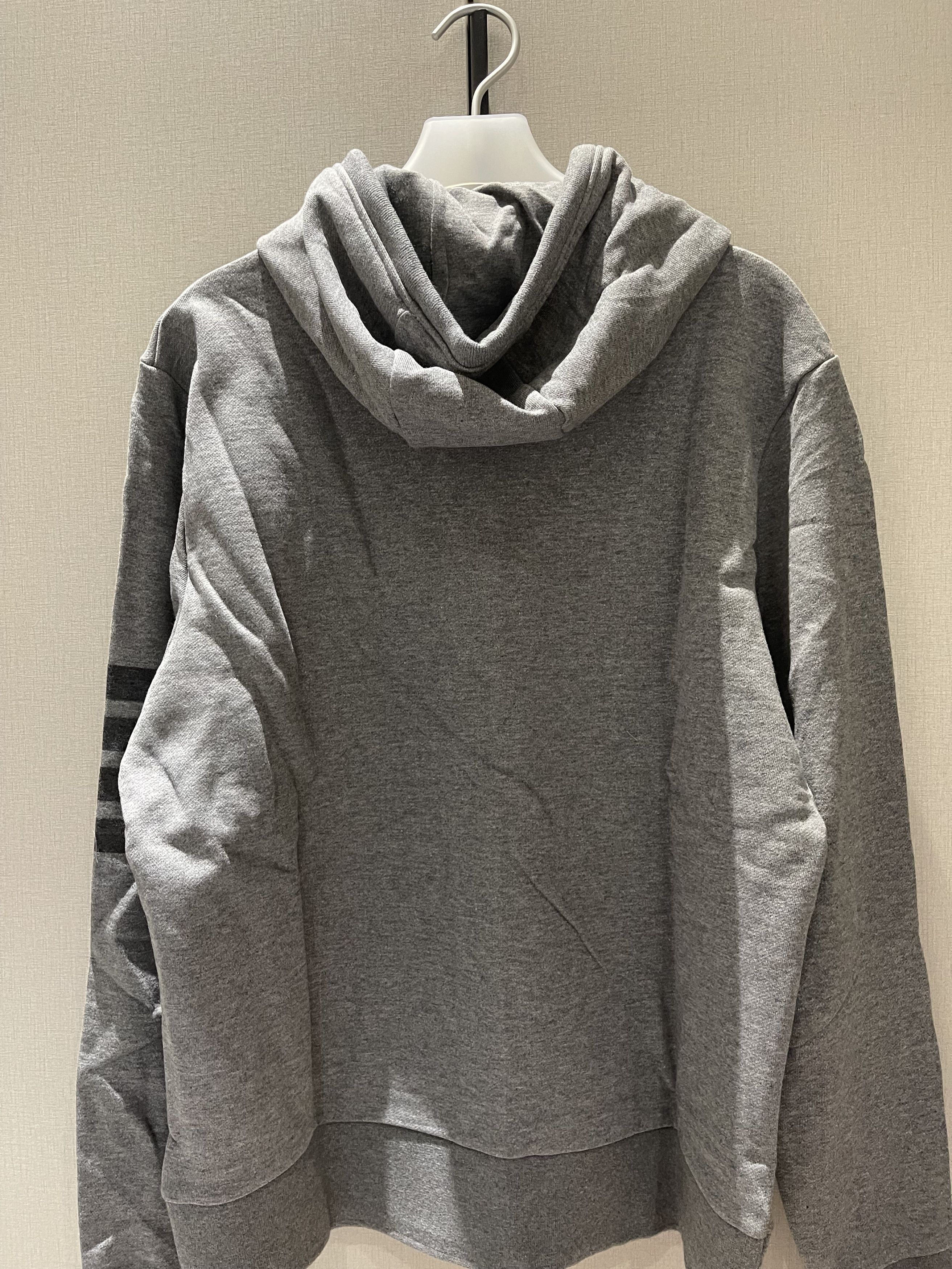 Thom Browne Thom Browne Zip Hoodie Grey Size US XL / EU 56 / 4 - 5 Thumbnail