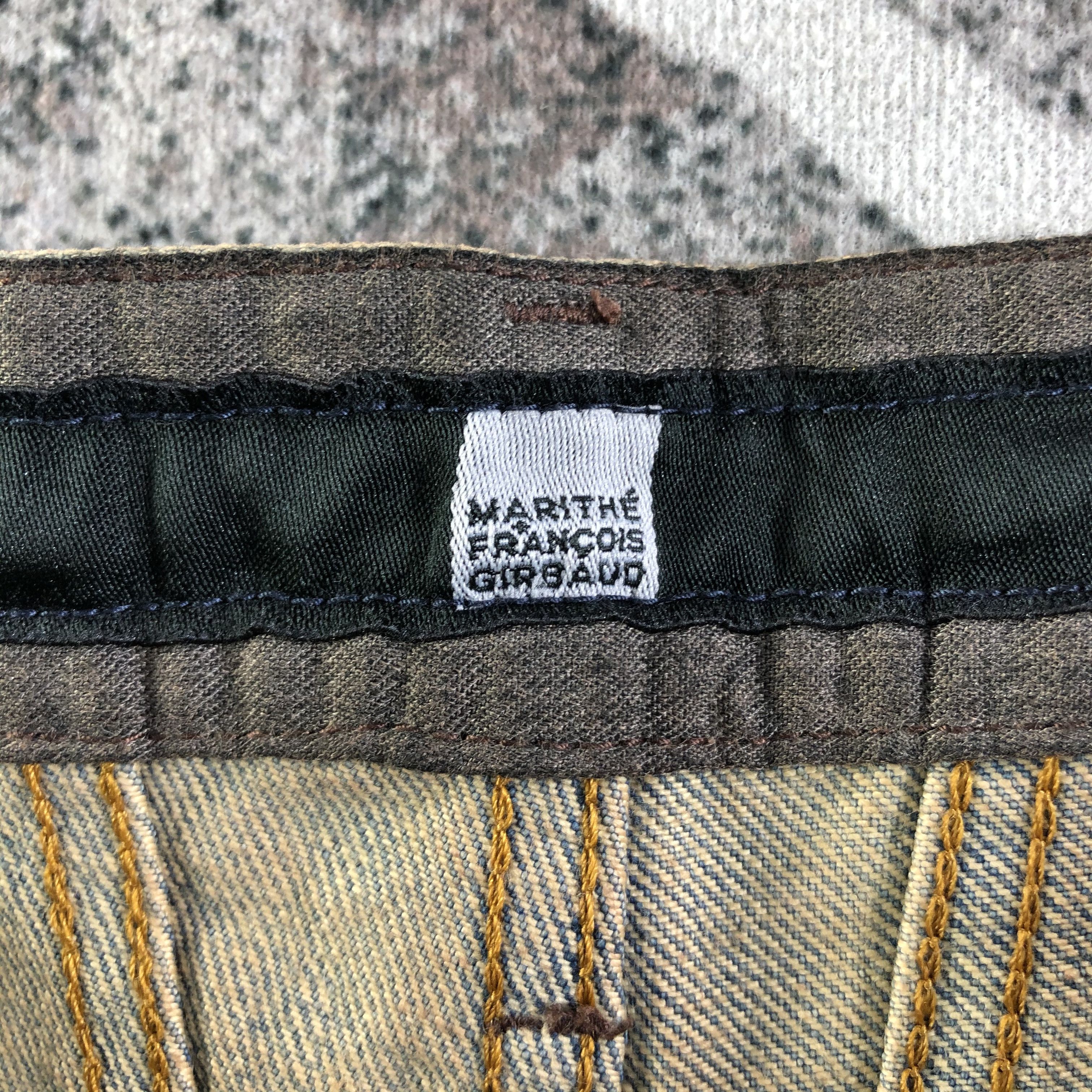 Marithe + Francois Girbaud Marithe Francois Girbaud Patchwork Jeans Rework Size US 32 / EU 48 - 9 Thumbnail