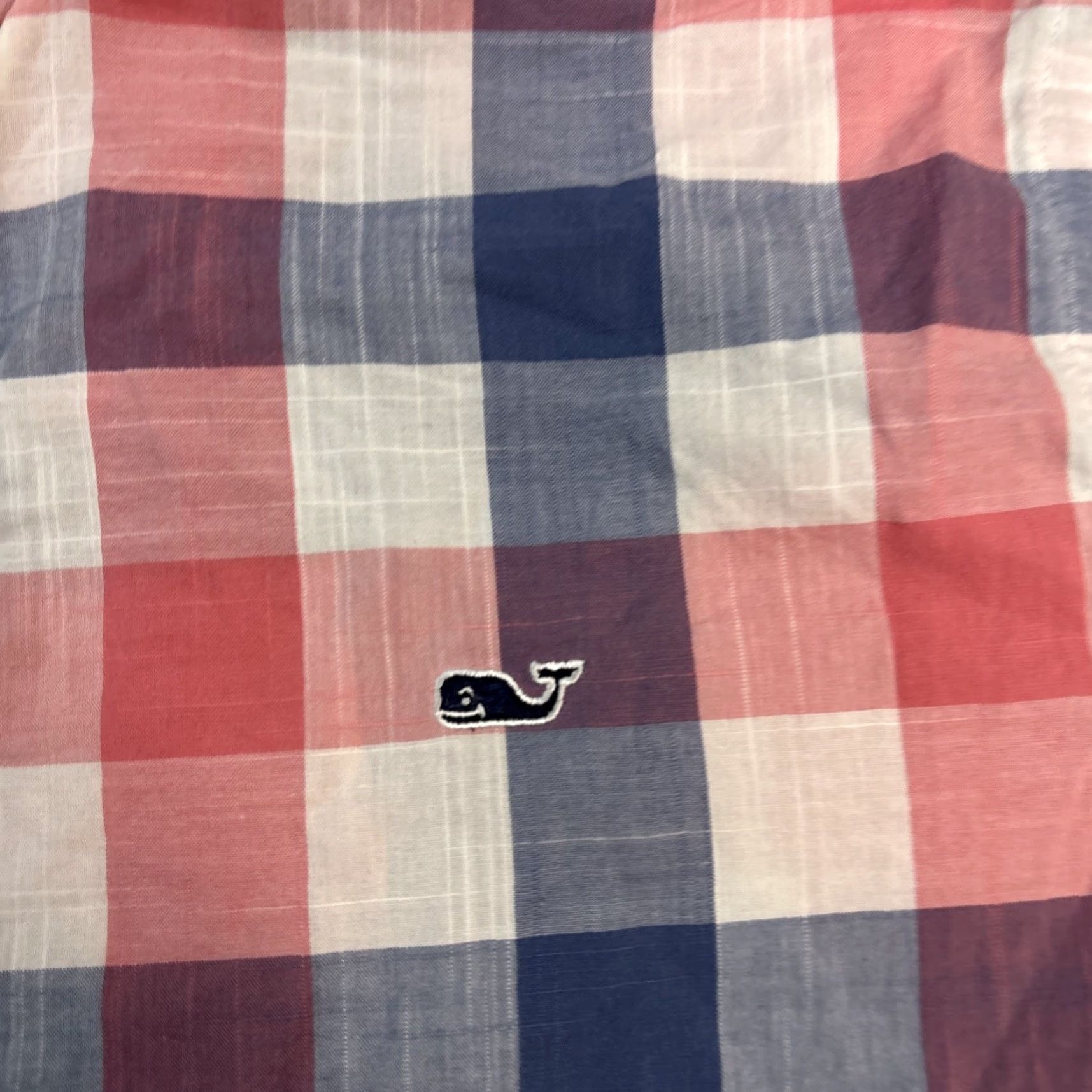 Vineyard Vines Vineyard Vines Slim Fit Whale Shirt Men Plaid Button-Down Long Sleeve Size M Size US M / EU 48-50 / 2 - 2 Thumbnail