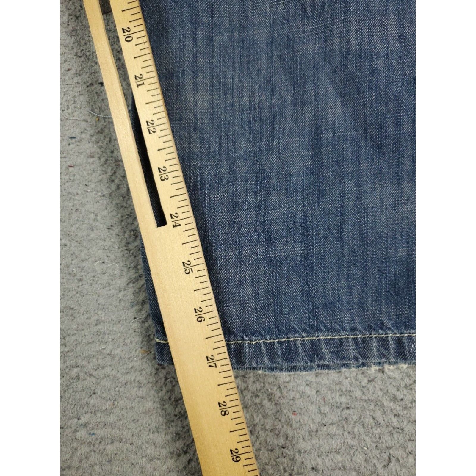 Levi's VINTAGE Levi's 569 Jeans Mens Size 38x28 Blue Straight Fit Denim Pants Size US 38 / EU 54 - 5 Thumbnail