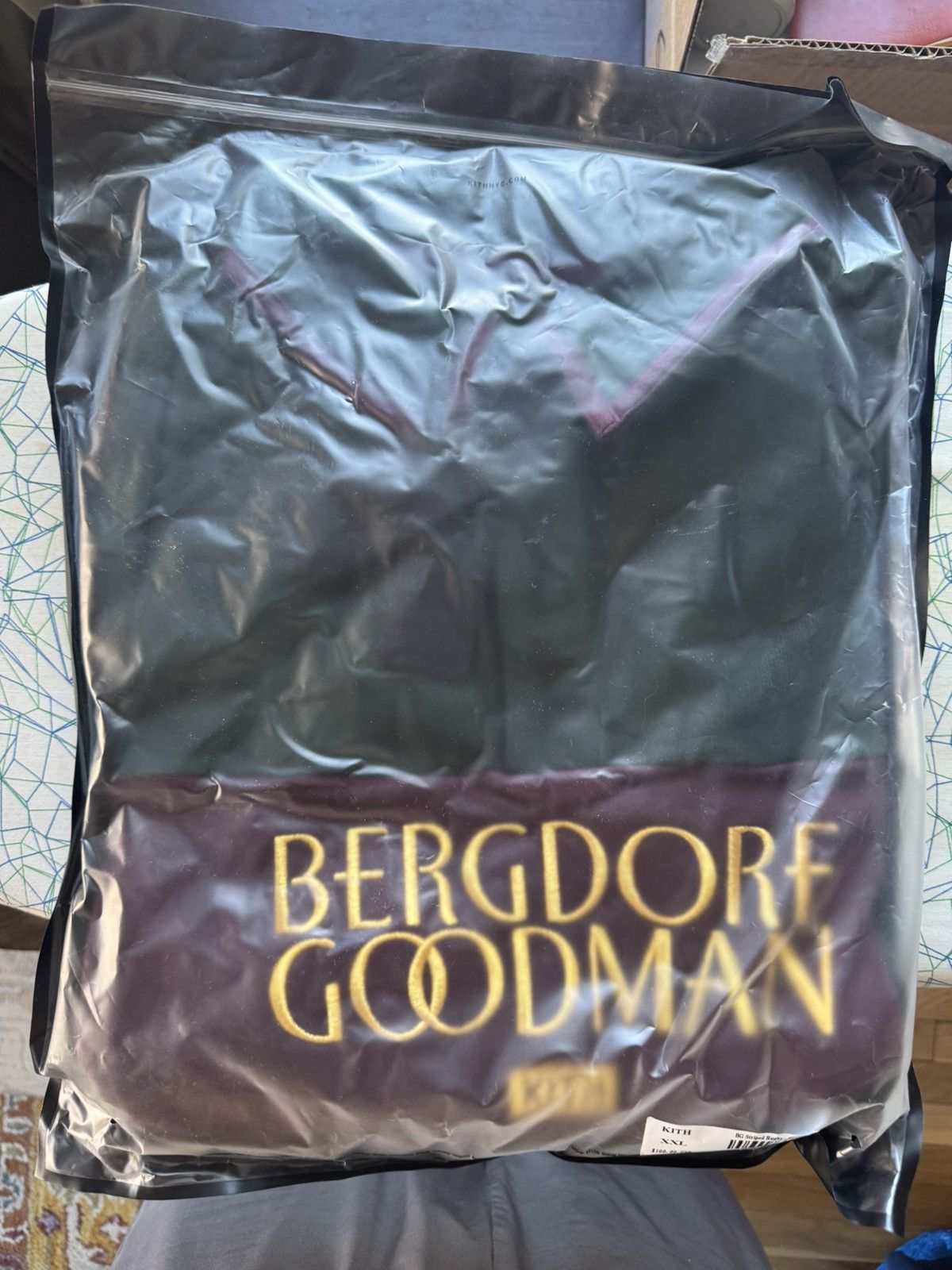 Bergdorf Goodman × Kith DEADSTOCK Kith X Bergdorf Goodman F/W 2017 Rugby Size US XXL / EU 58 / 5 - 3 Thumbnail