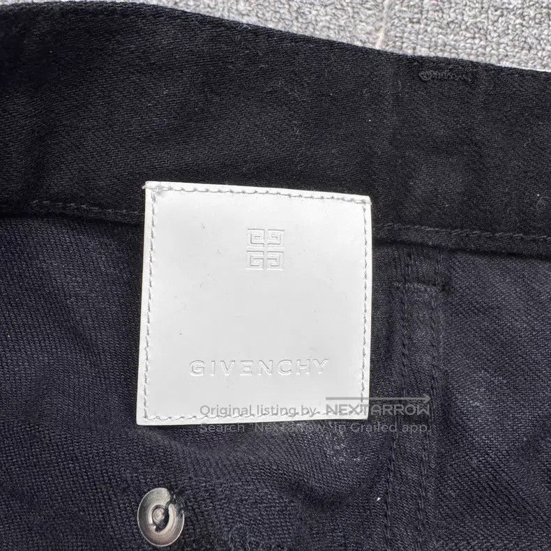 Givenchy Givenchy Size36 Plaster Crack Denim Pants Size US 36 / EU 52 - 3 Thumbnail