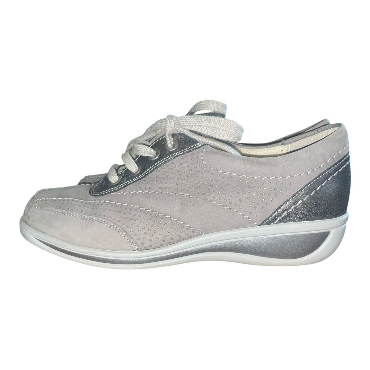 Other Women’s Ara soft Luftpolster sneakers leather gray size : 5 Size US 5 / IT 35 - 2 Thumbnail