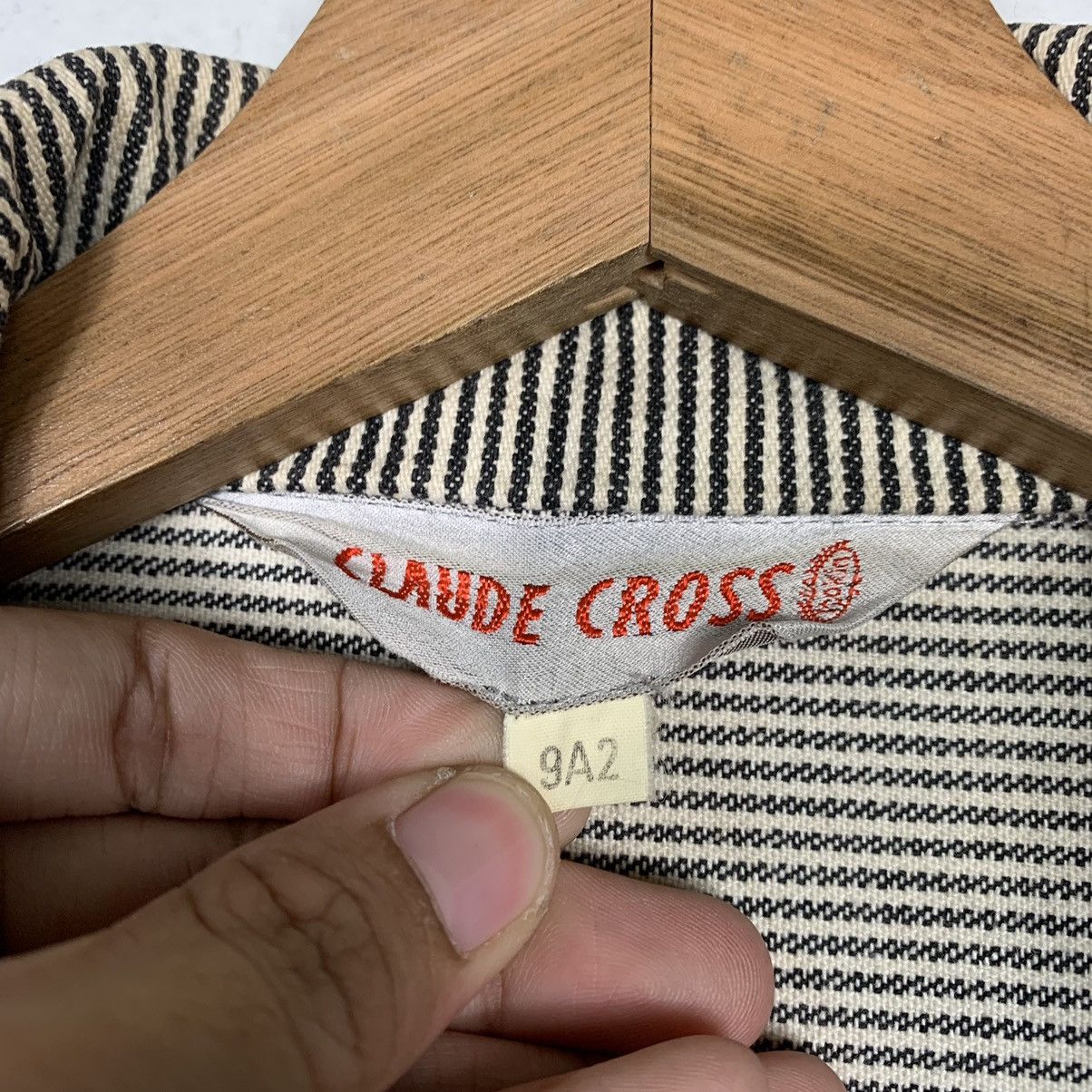 Japanese Brand Japanese Brand Claude Cross Hickory Bomber Jacket Size US M / EU 48-50 / 2 - 16 Thumbnail