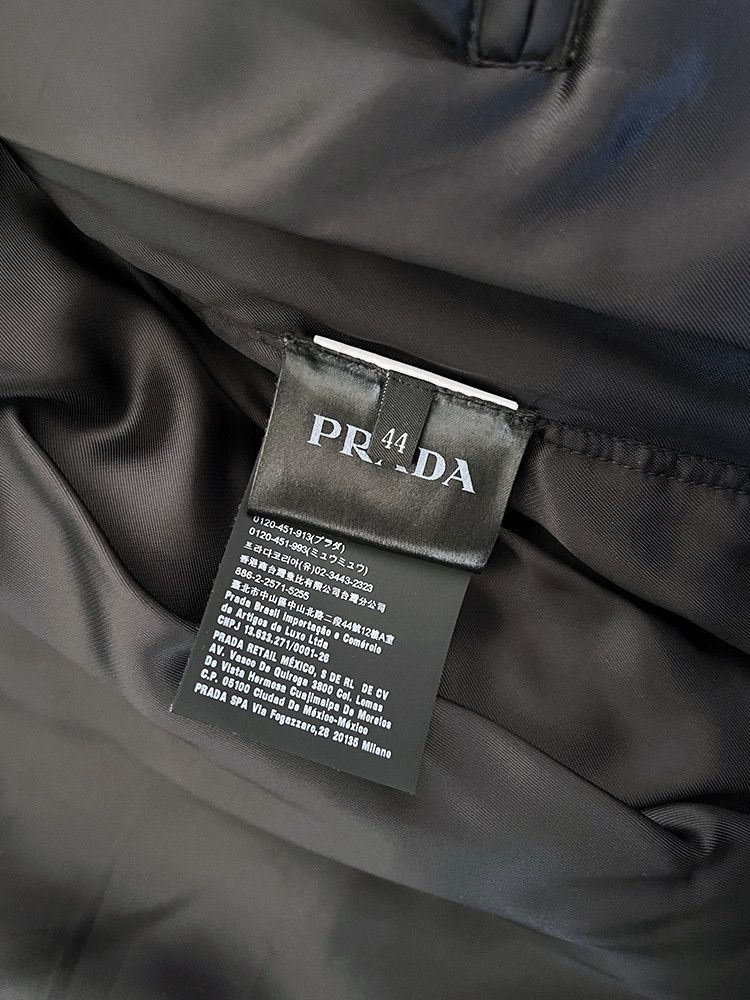 Prada FW19 PADDED BOMBER JACKET Size US S / EU 44-46 / 1 - 7 Thumbnail