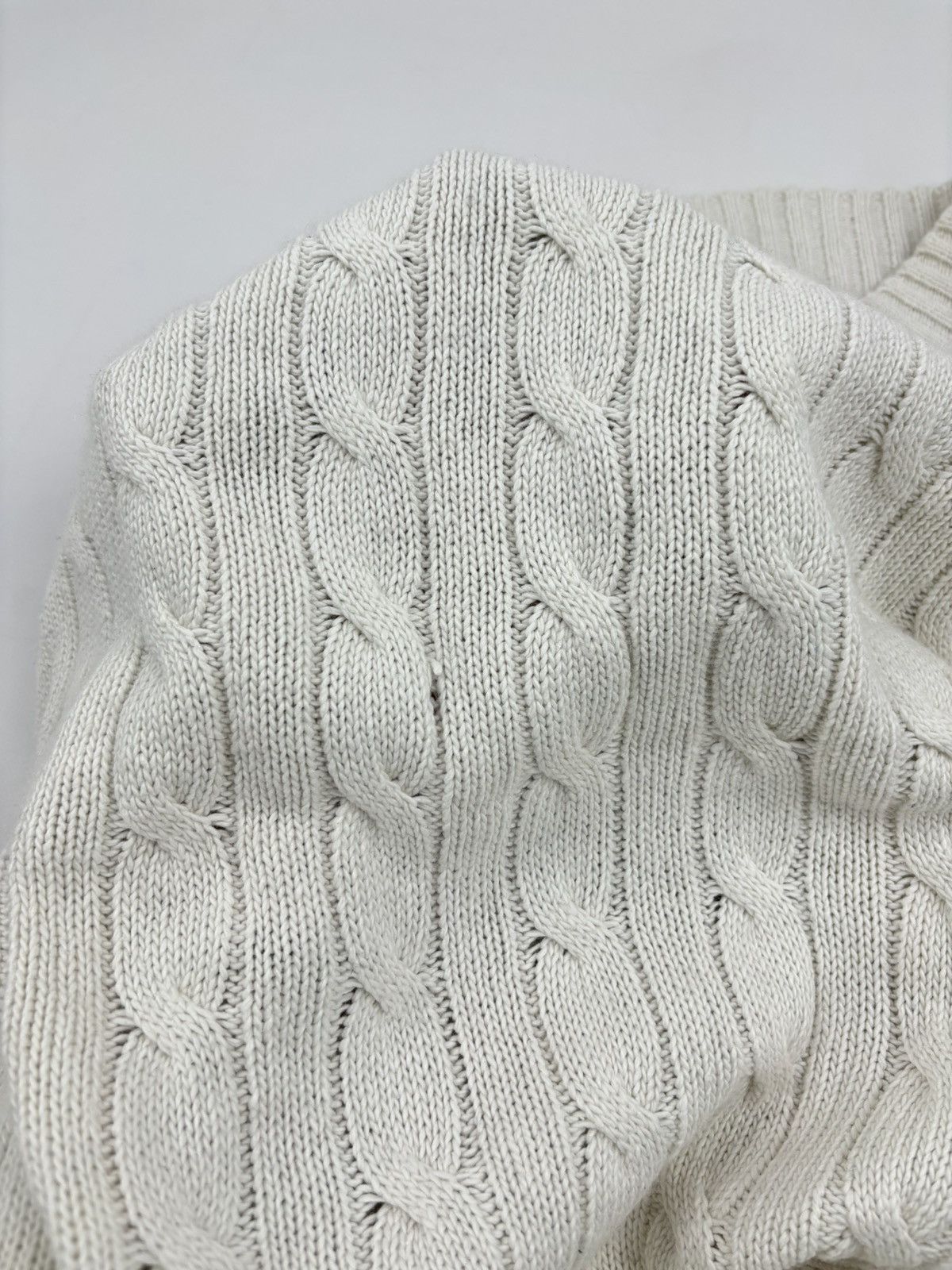 Polo Ralph Lauren 1922-1923 POLO Cashmere Cable-Knit Vest Tenis Gilet Jumper Size US XL / EU 56 / 4 - 21 Thumbnail