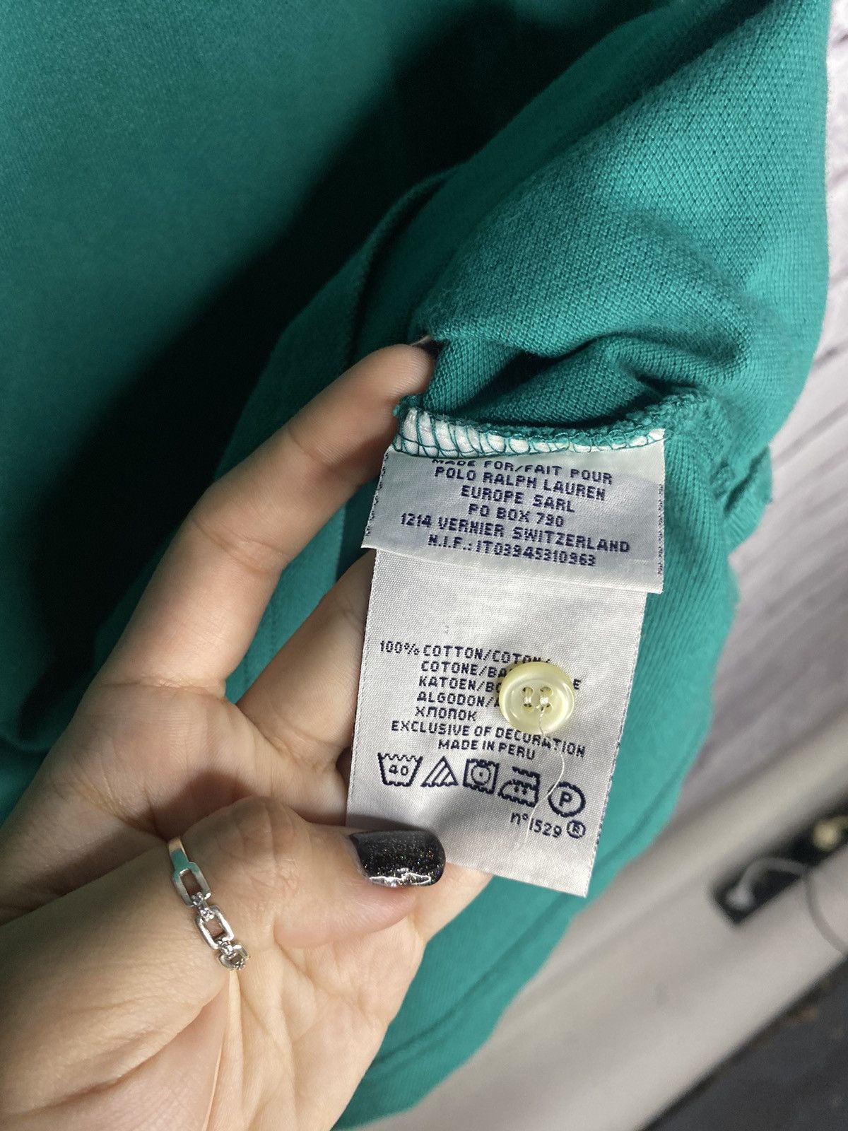 Polo Ralph Lauren MENS Vintage Polos Polo Ralph Lauren RRL #3 Old money Size US M / EU 48-50 / 2 - 8 Thumbnail