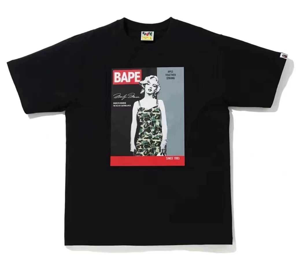 Bape BAPE x Marilyn Monroe Poster Tee M New With Tags Size US M / EU 48-50 / 2 - 1 Thumbnail