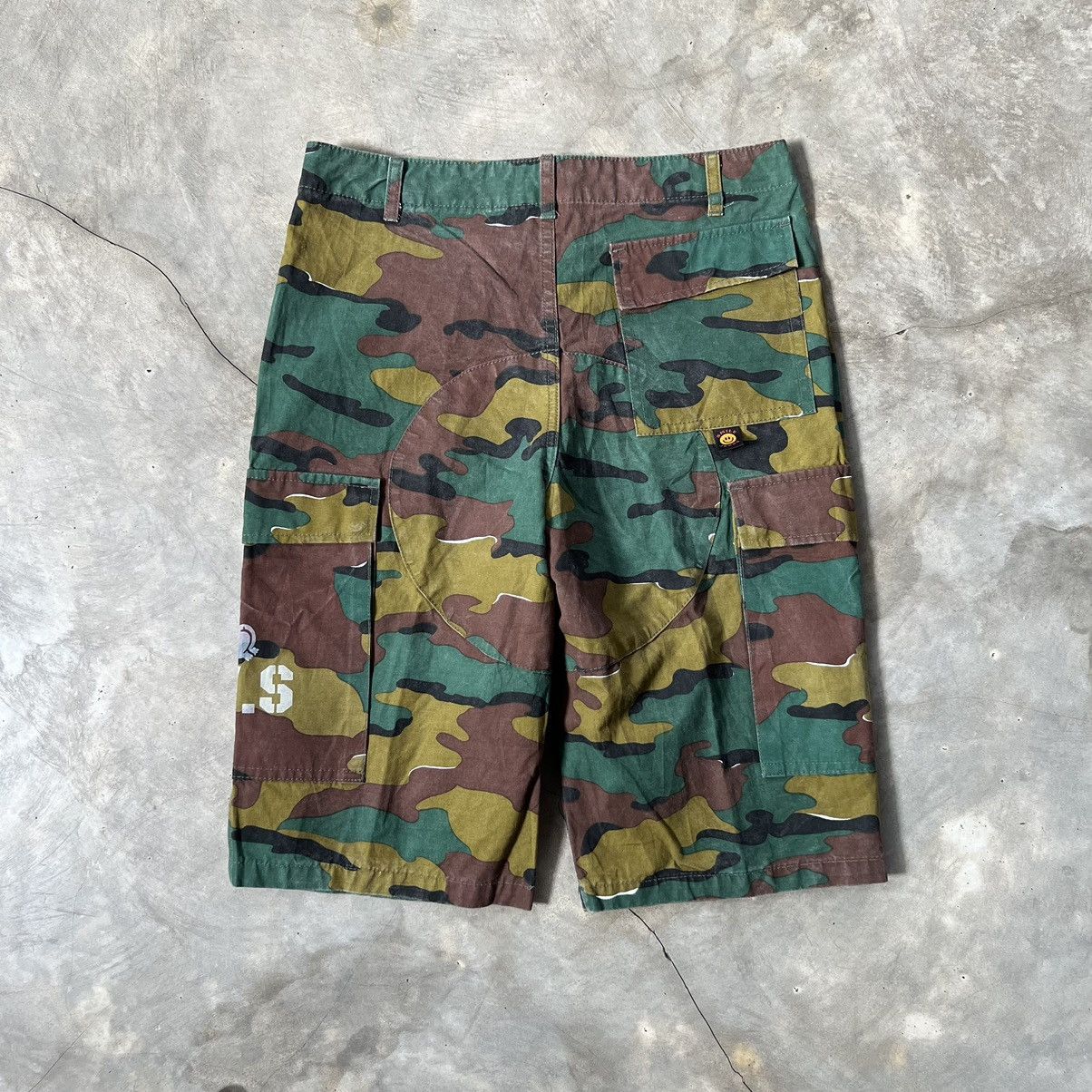 Hysteric Glamour Hysteric Mini Camo Fatigue Cargo Short Pants Size US 29 - 3 Thumbnail