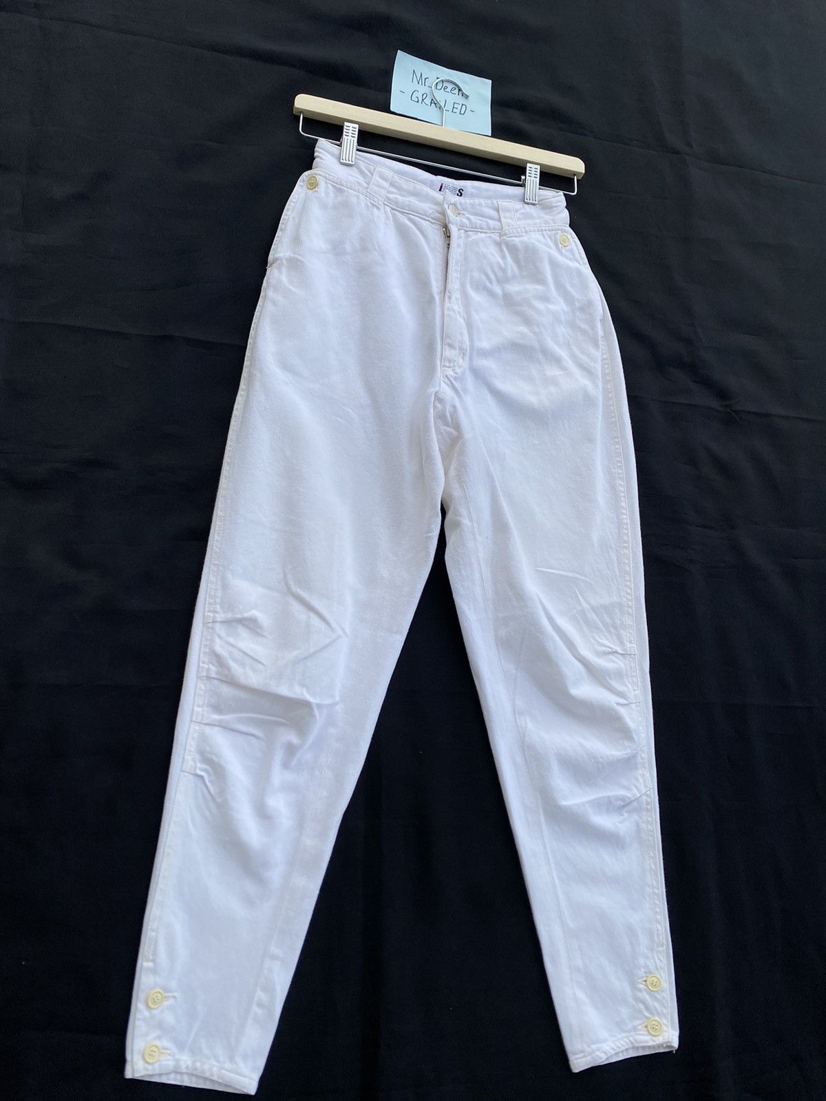 Issey Miyake Rare Vintage Issey Miyake White Pants Size US 26 / EU 42 - 2 Thumbnail