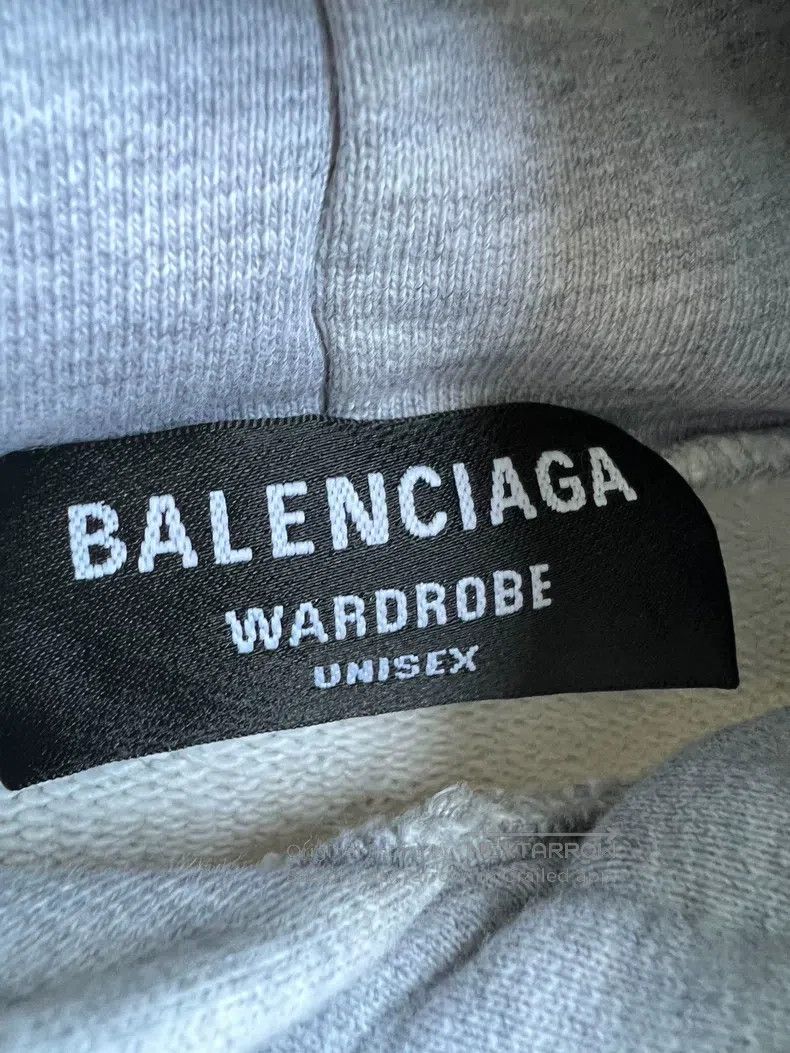 Balenciaga Balenciaga Front and Back Logo Hoodie S Size US S / EU 44-46 / 1 - 3 Thumbnail