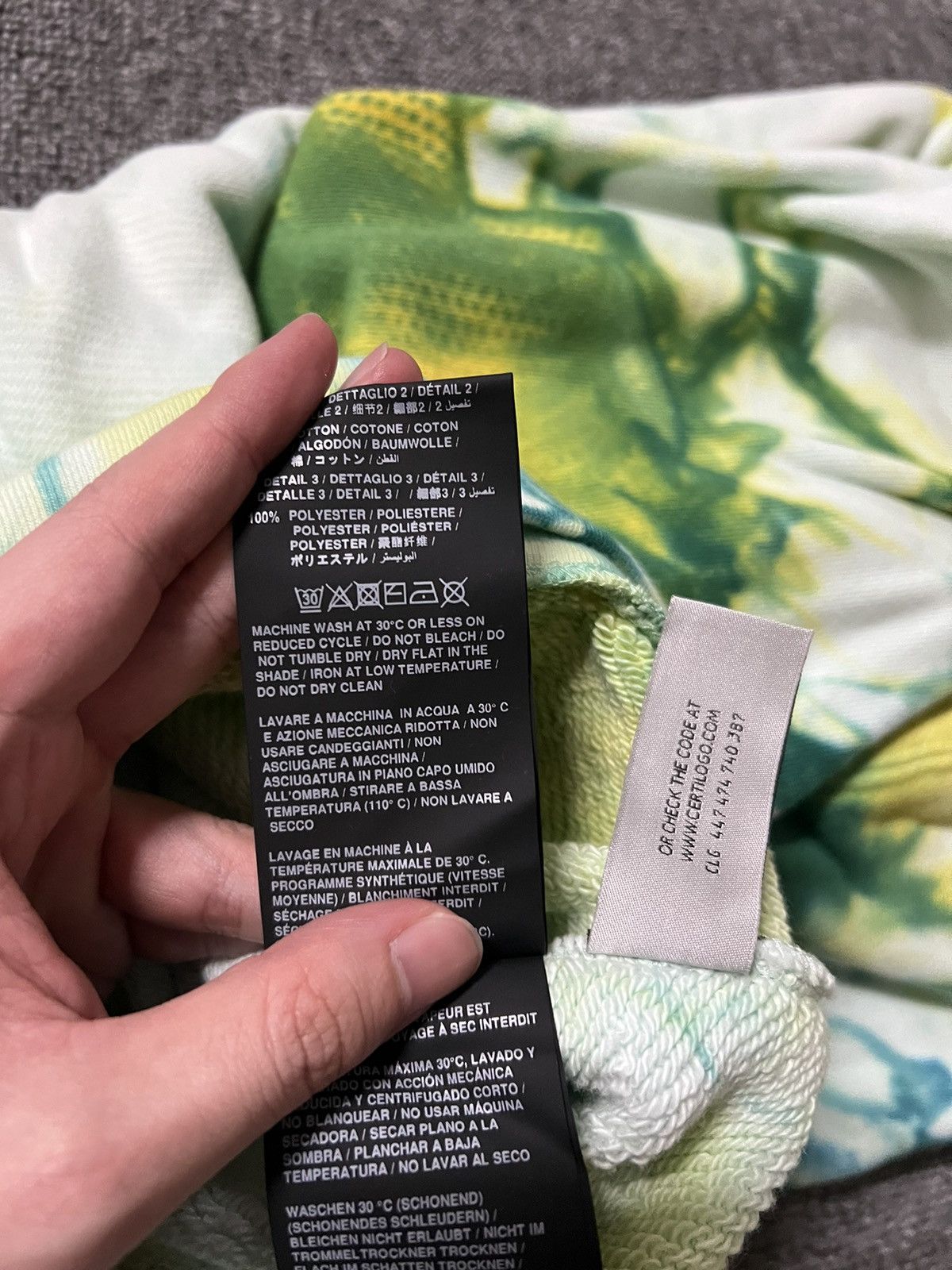 Palm Angels 「retail💲1190」Brand new palm angels x smiley burning hoodie Size US XL / EU 56 / 4 - 13 Thumbnail