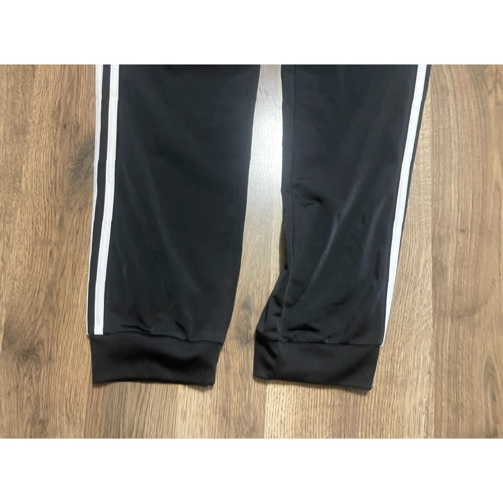 Adidas adidas Sweatpants Pants Women's M Black White Drawstring Logo Casual Size 32" / US 10 / IT 46 - 3 Thumbnail
