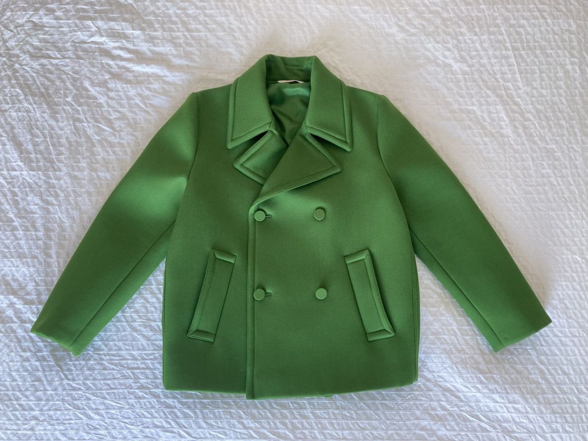 Valentino Technical Wool Peacoat Size US S / EU 44-46 / 1 - 1 Thumbnail