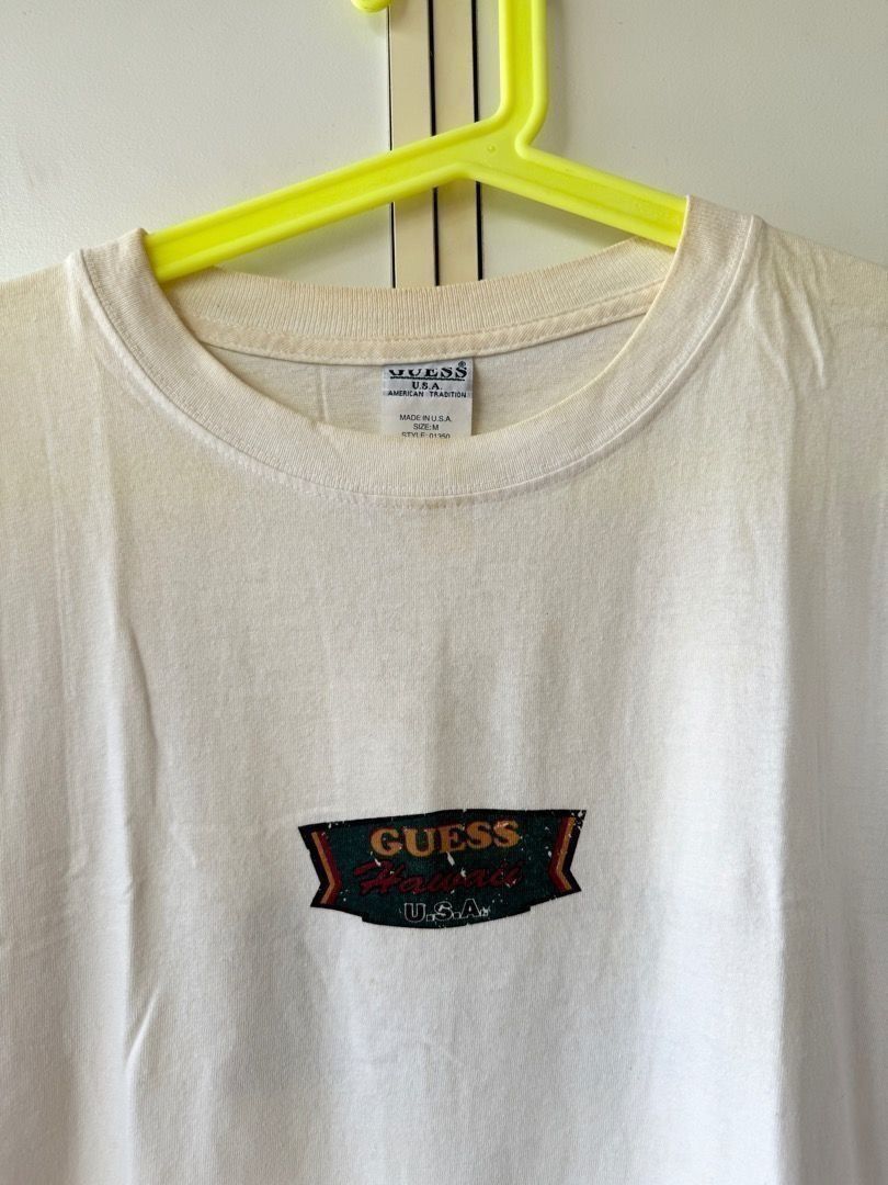 Guess VINTAGE 1996 GUESS HAWAII T SHIRT Size US M / EU 48-50 / 2 - 4 Thumbnail