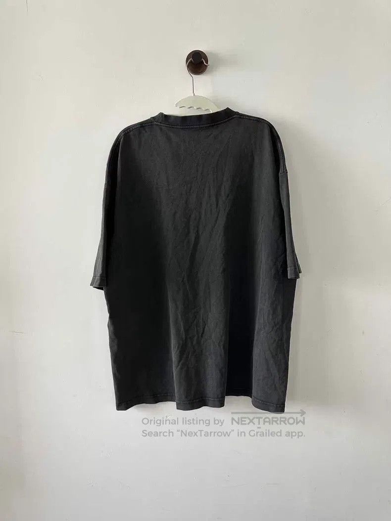 Balenciaga Balenciaga Washed Embroidered Logo Short Sleeve Size US L / EU 52-54 / 3 - 2 Thumbnail