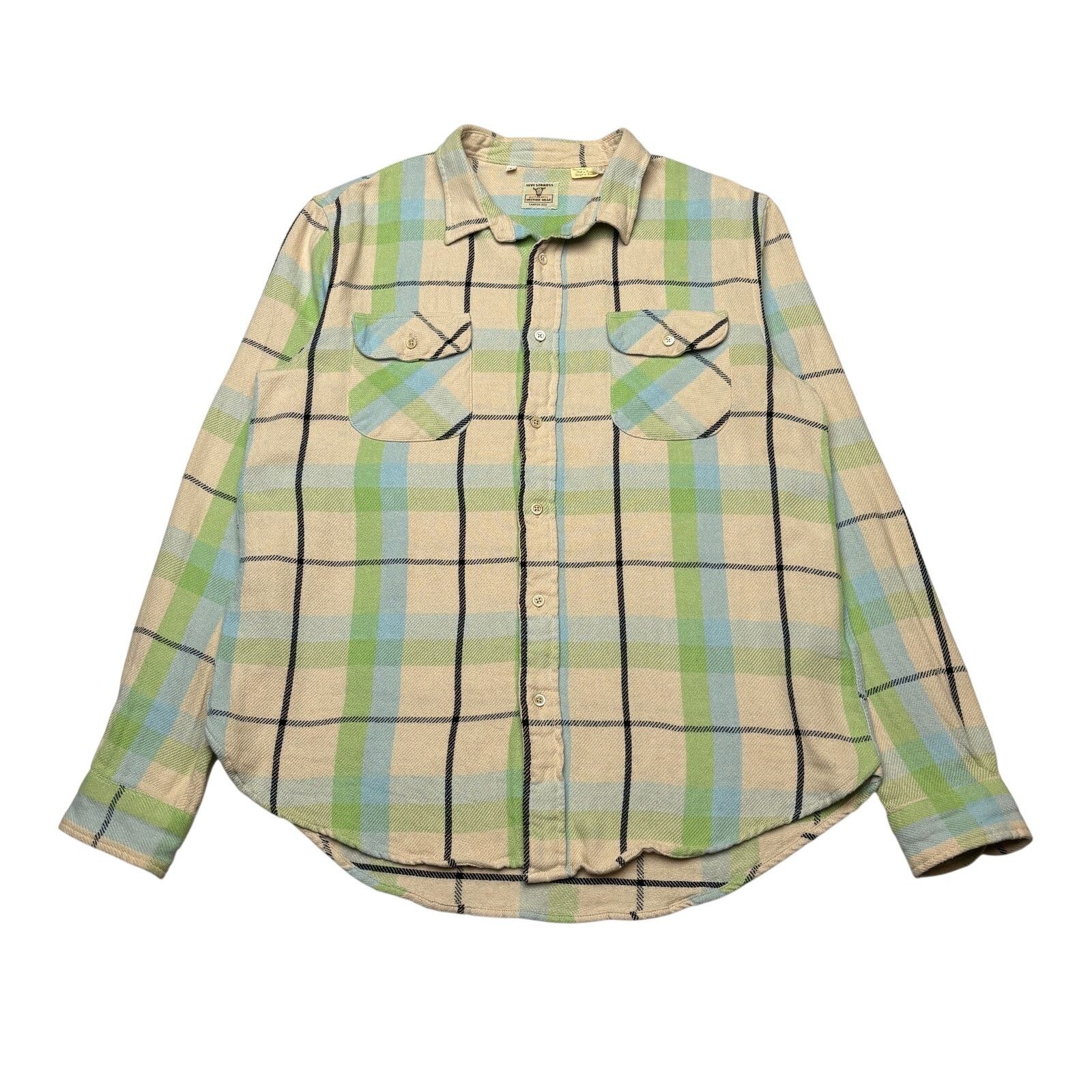 LVC × Levi's × Levi's Vintage Clothing Levi's Vintage Clothing LVC Shorthorn Shirt Large Sanforized Size US L / EU 52-54 / 3 - 1 Thumbnail