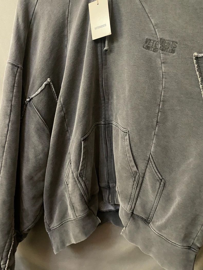Vetements Vetements Wash and tear patched jacket, this one is very h Size US M / EU 48-50 / 2 - 2 Thumbnail
