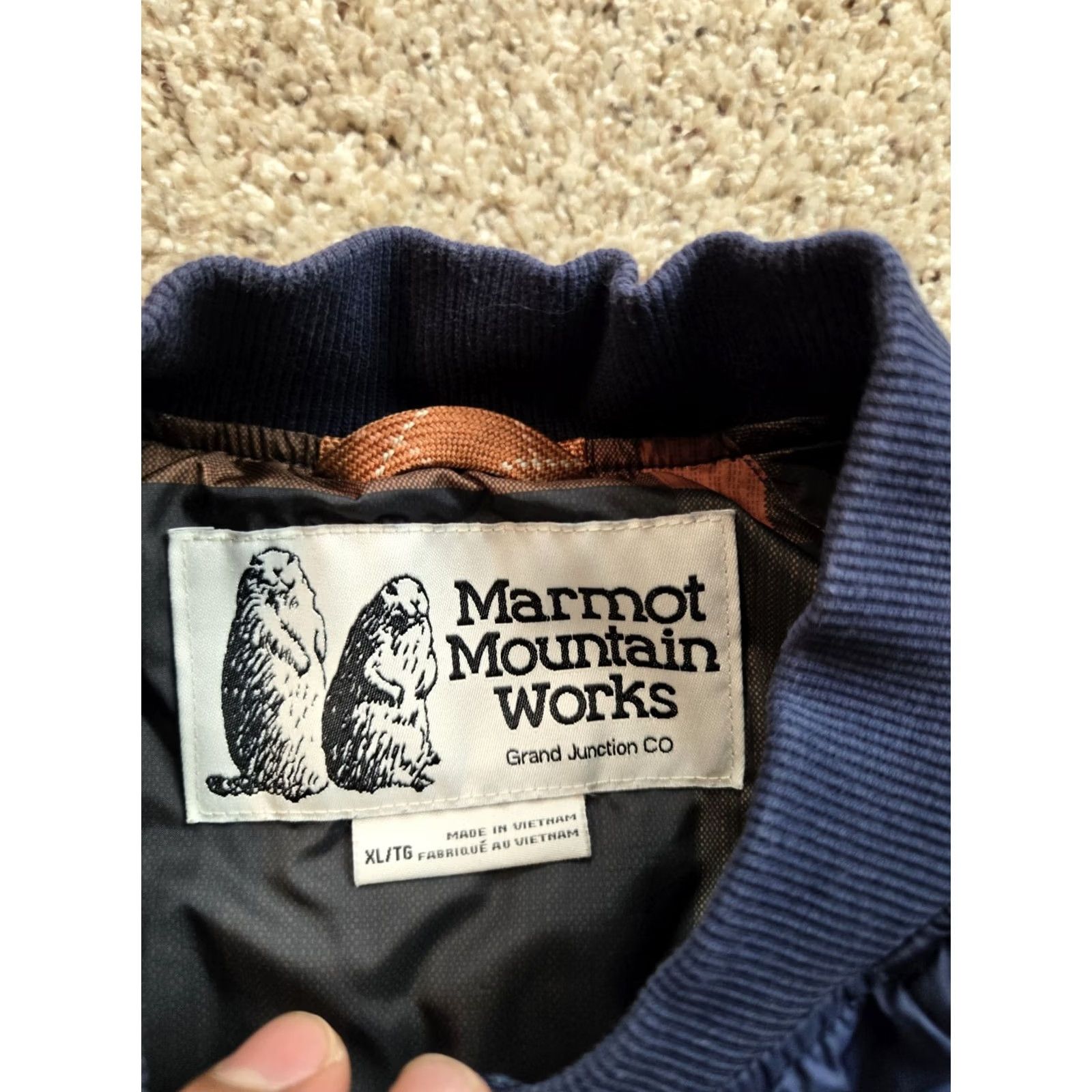 Marmot Marmot Rye Jacket Womens XL Blue Full Zip Pockets Lightweight Long Sleeve Casual Outdoor Regular Jacket Womens XL Blue Full Zip Pockets Lightweight Size XL / US 12-14 / IT 48-50 - 5 Thumbnail