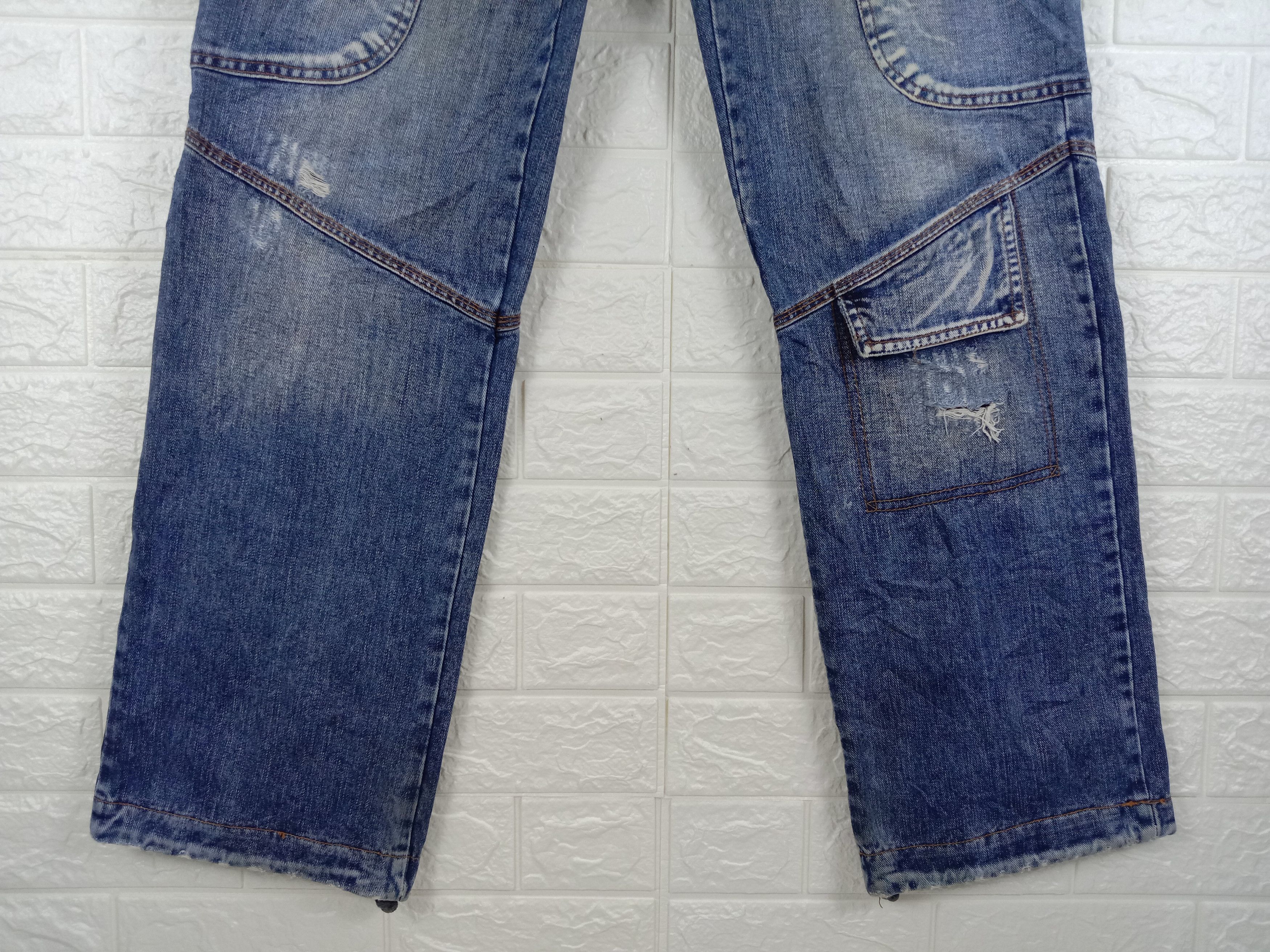 Japanese Brand Vintage Japanese Multi Pocket Seditionaries Jeans Size US 32 / EU 48 - 4 Thumbnail