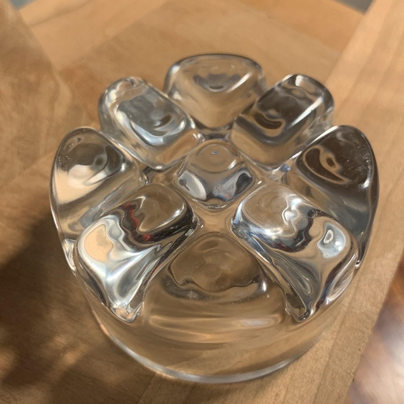 Vintage Midcentury crystal trinket dish ashtray Scandinavia Finland Size ONE SIZE - 5 Thumbnail