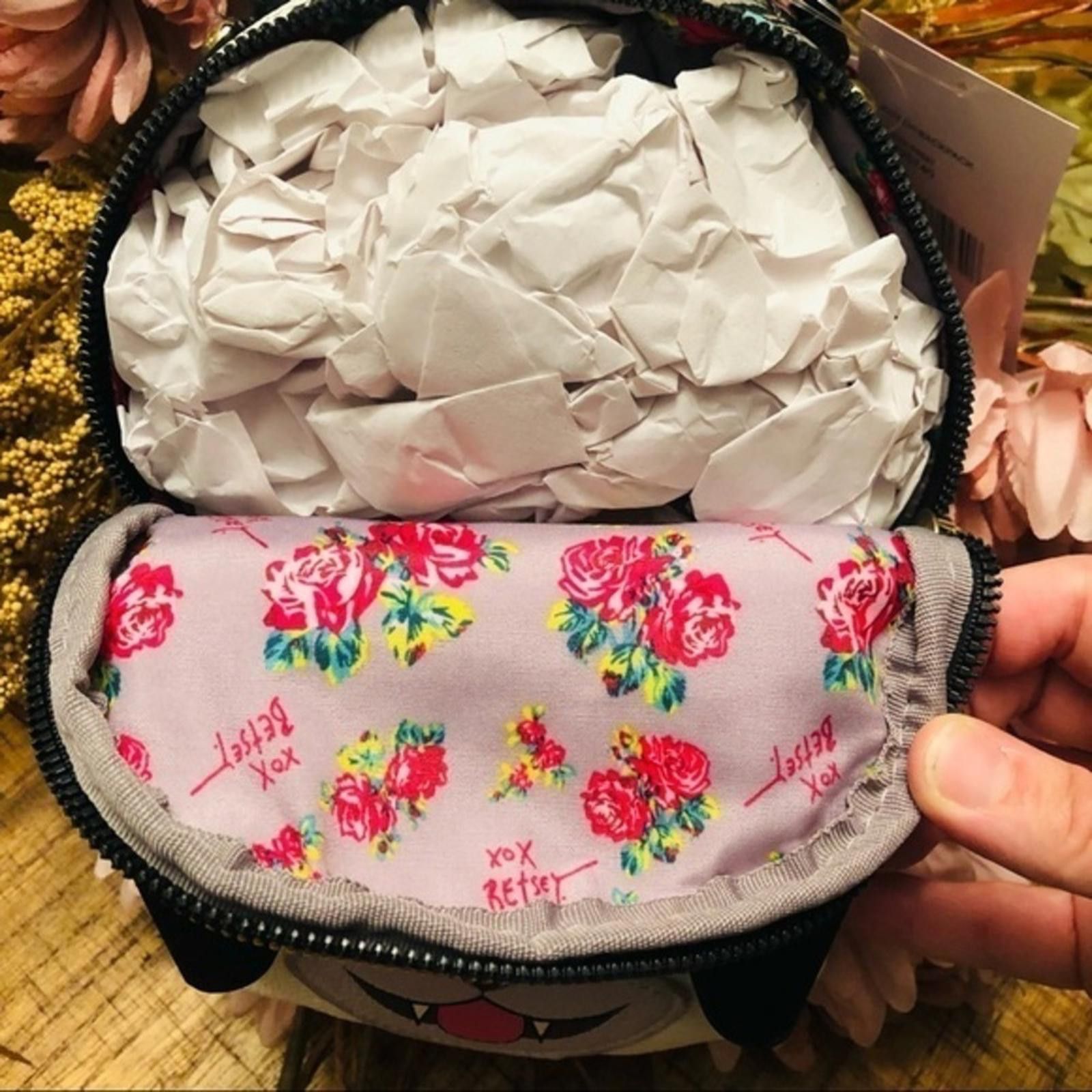Betsey Johnson Betsey Johnson Candy Corn Halloween Dog Backpack NWT Size ONE SIZE - 3 Thumbnail