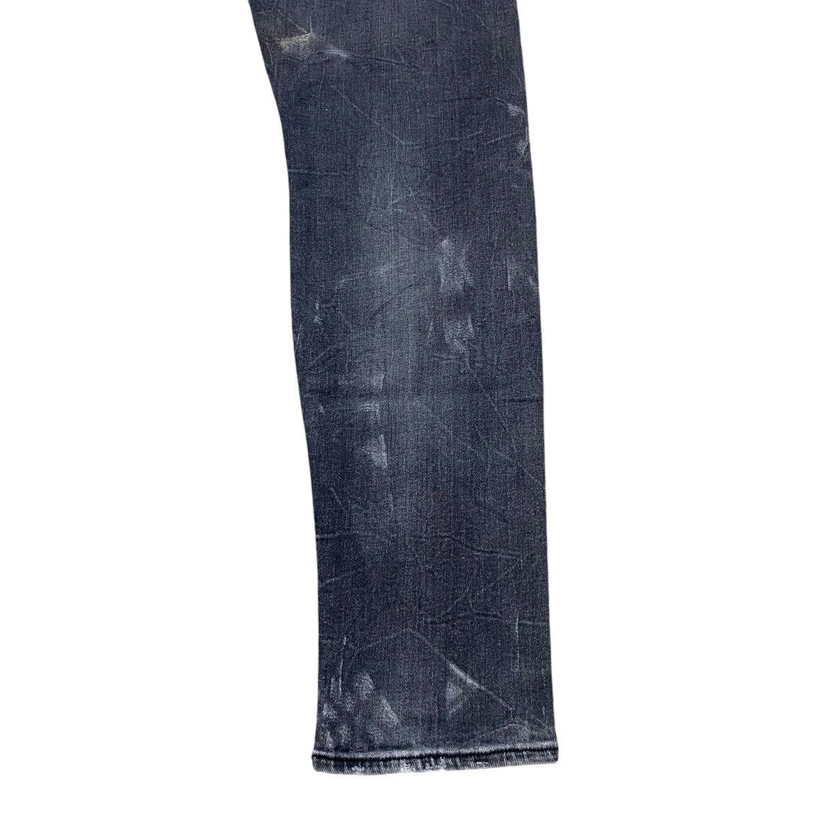 R13 R13 Black Marble Boy Skinny Jeans Size US 33 - 15 Thumbnail