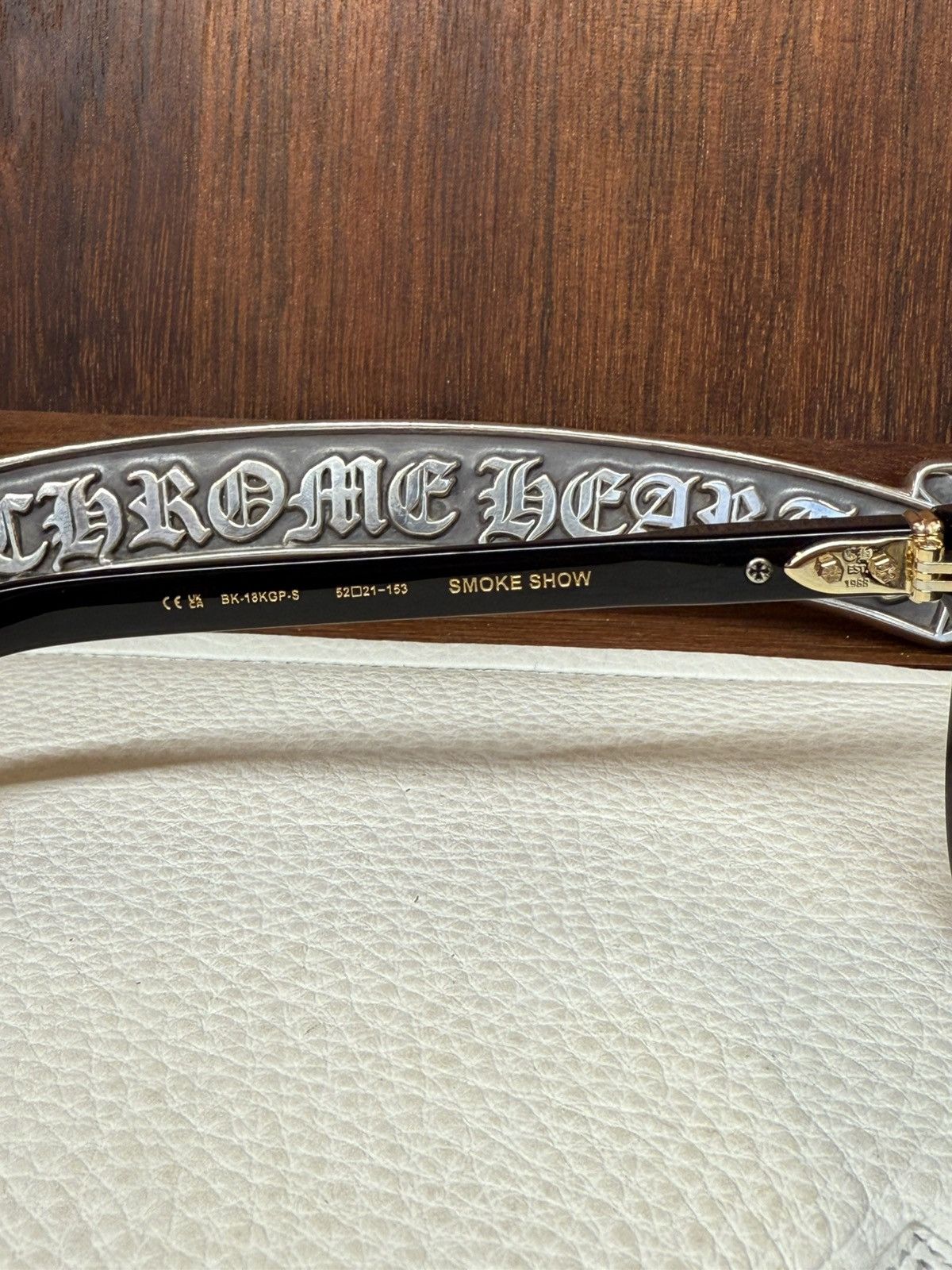 Chrome Hearts Chrome Hearts Smoke Show Sunglasses Size ONE SIZE - 8 Thumbnail