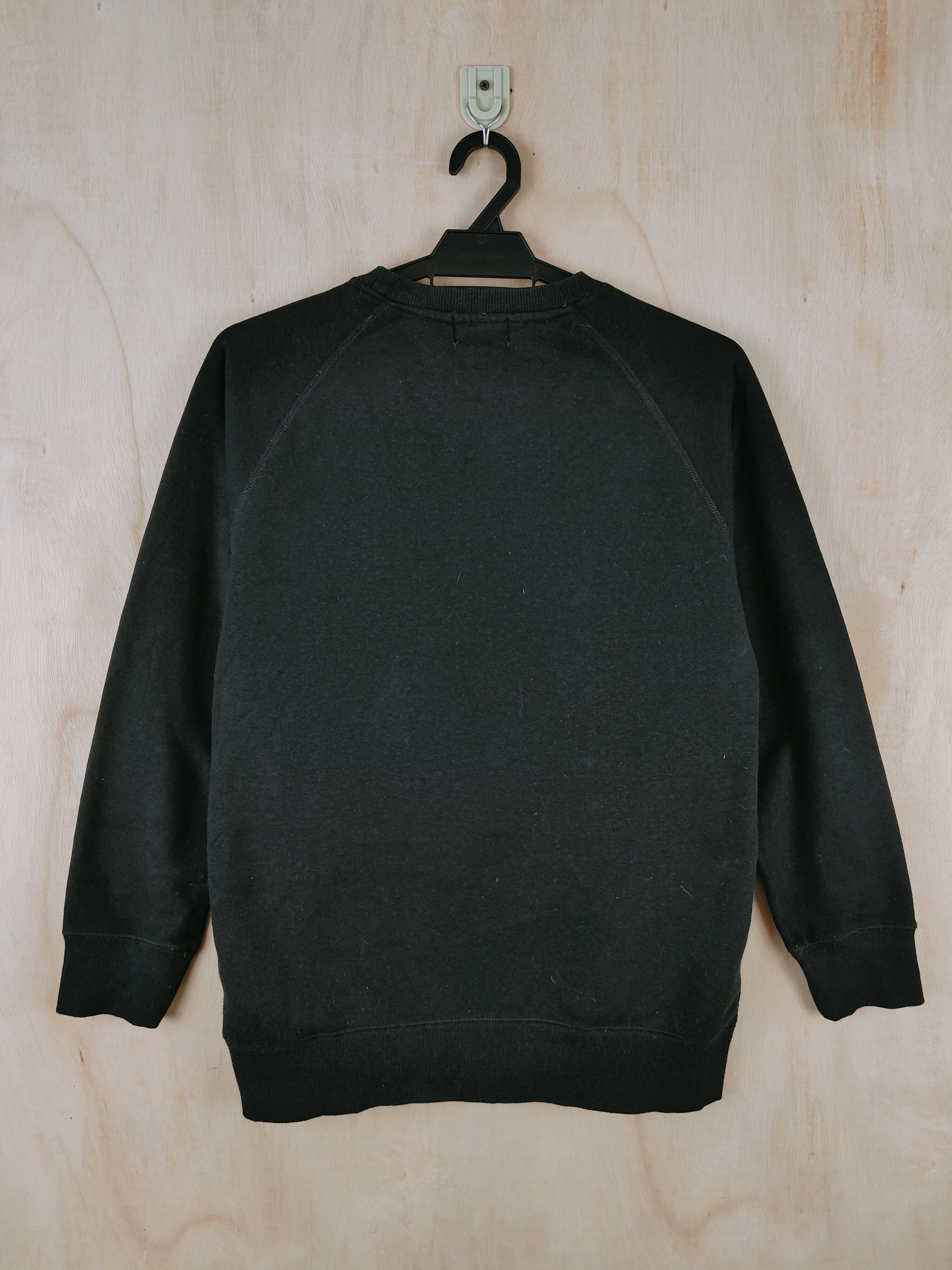 Converse Converse Black vintage winter Sweatshirts #S2576 Size M / US 6-8 / IT 42-44 - 7 Thumbnail