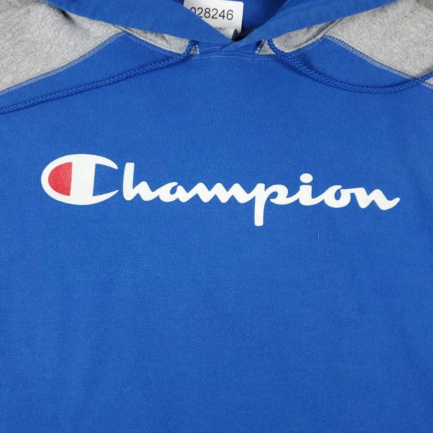 Champion Champion Hoodie Men Medium Gray Pullover Sweatshirt Casual Modern Sports Size US M / EU 48-50 / 2 - 2 Thumbnail